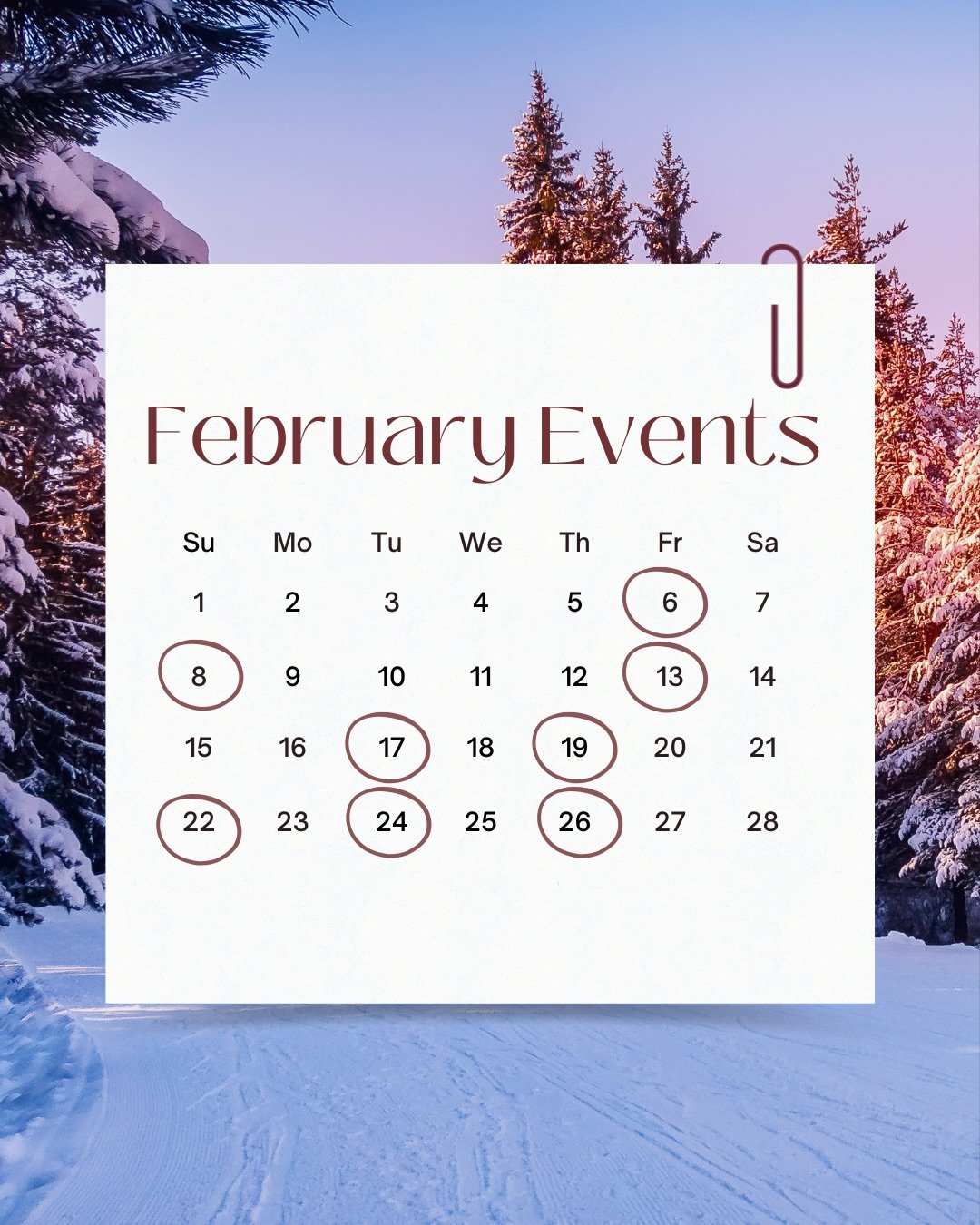 It may be snowy and cold outside, but Loopwell is keeping things warm this February with a cozy lineup of events designed to support rest, connection, and self-care.

Feb 6 Reiki Guided Meditation &amp; Chakra Balancing with @jens.reikicorner 

Feb 8