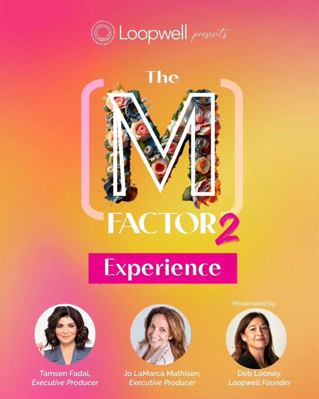 ✨ Hot Off the Press. ✨

Join us at Lopwell for the first New Jersey red carpet event intimate screening of The (M) Factor 2: Before The Pause | Perimenopause, followed by a fireside conversation with Executive Producers Tamsen Fadal and Jo LaMarca Ma