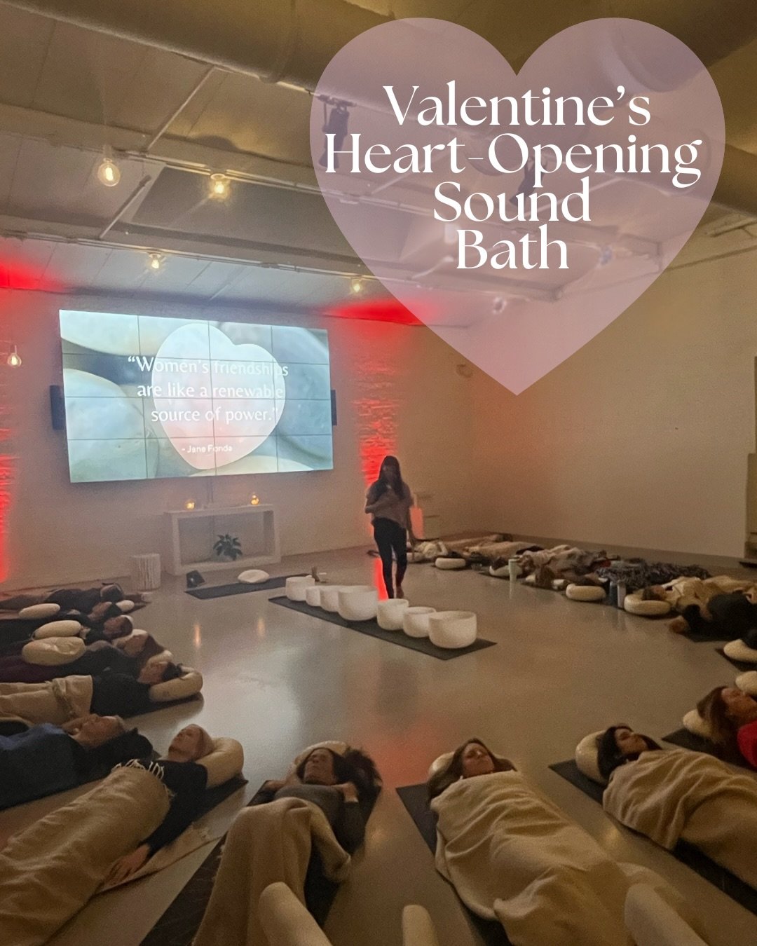 This Valentine&rsquo;s Day, turn inward and reconnect with the most important relationship of all, the one with yourself.

Join us for Valentine&rsquo;s Heart-Opening Sound Bath with Kanan, a gentle, immersive evening designed to soften the body, soo