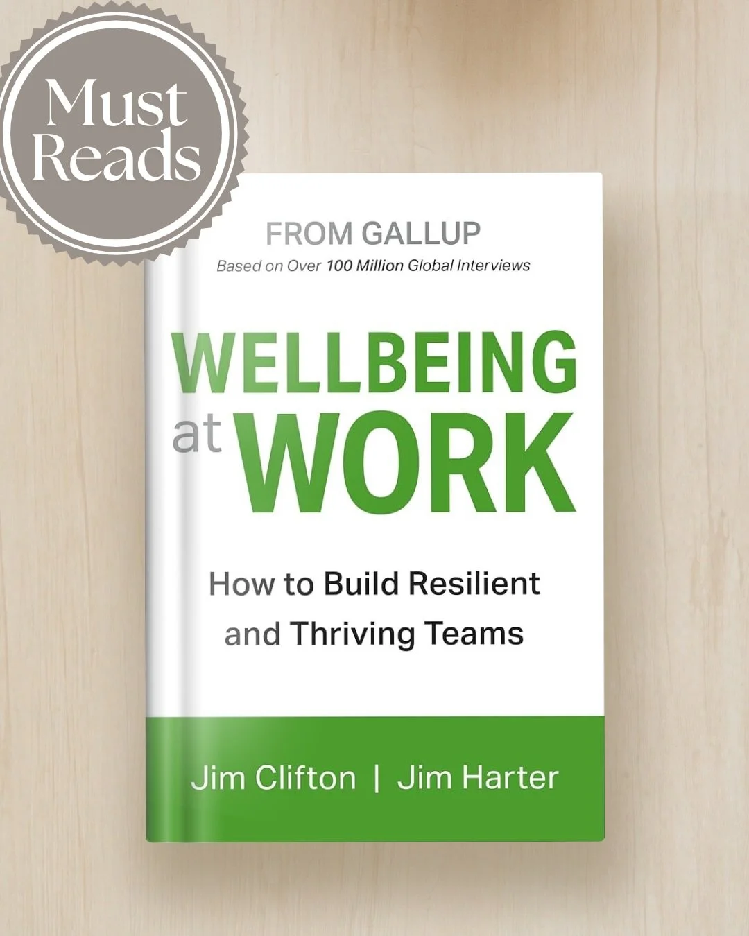 Special picks from the Loopwell Library 📚
Must-reads on workplace well-being, curated to support healthier teams, more conscious leadership, and thriving workplace cultures as we build toward the Brand Well-being Lab&trade;.

📖 Wellbeing at Work by