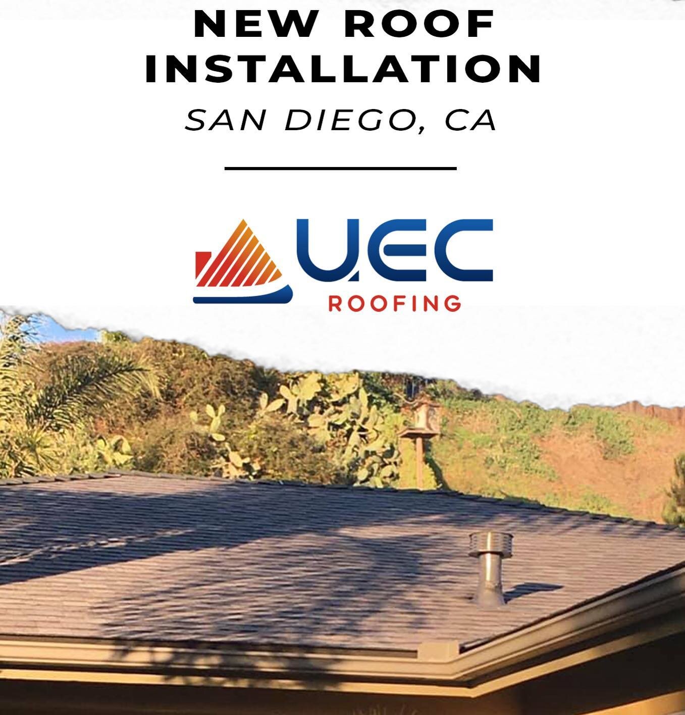 New Roof Installation in San Diego, CA