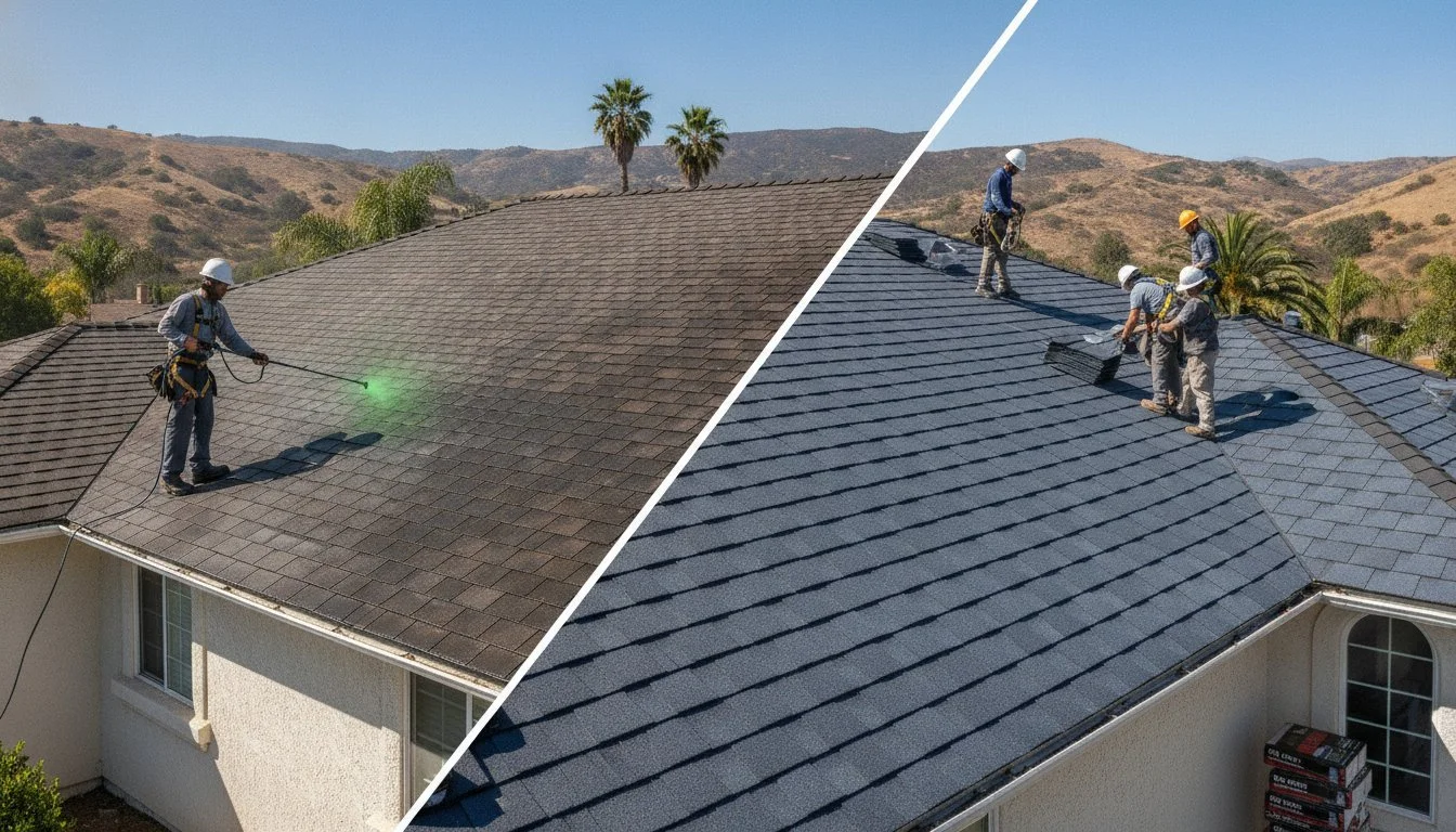 Roof Rejuvenation vs Replacement: Making the Right Choice for Your Southern California Home
