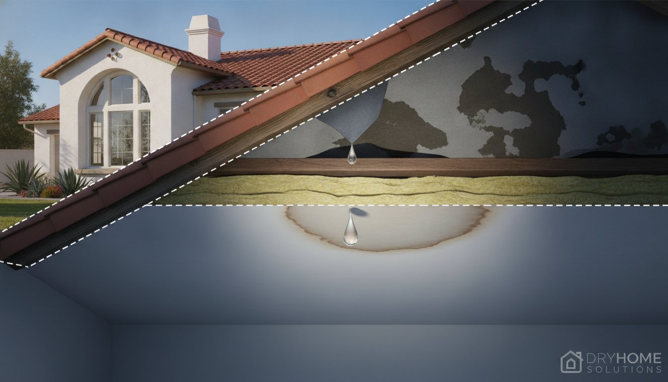 The Dangers of a Leaking Roof: Debunking Myths and Protecting Your SoCal Home