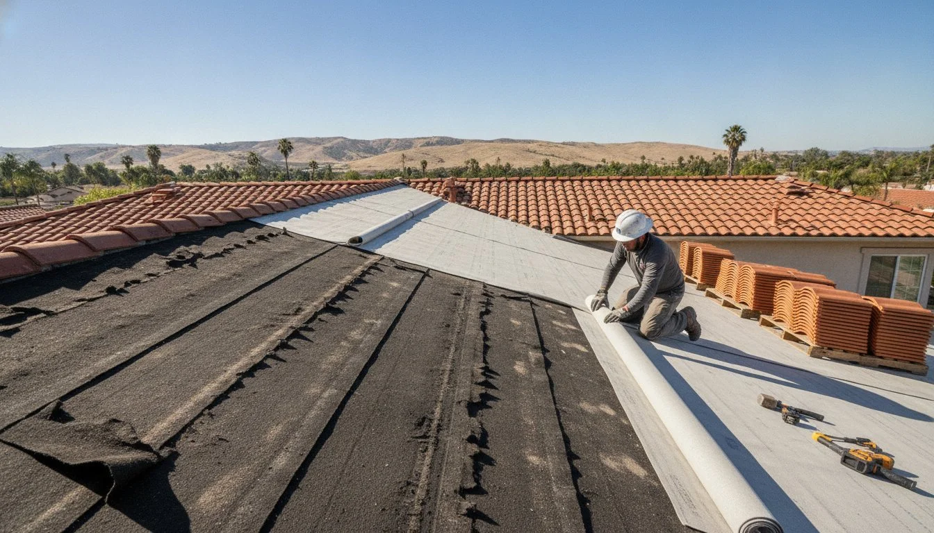 Roof Felt Replacement Cost in Southern California: 2026 Homeowner’s Guide