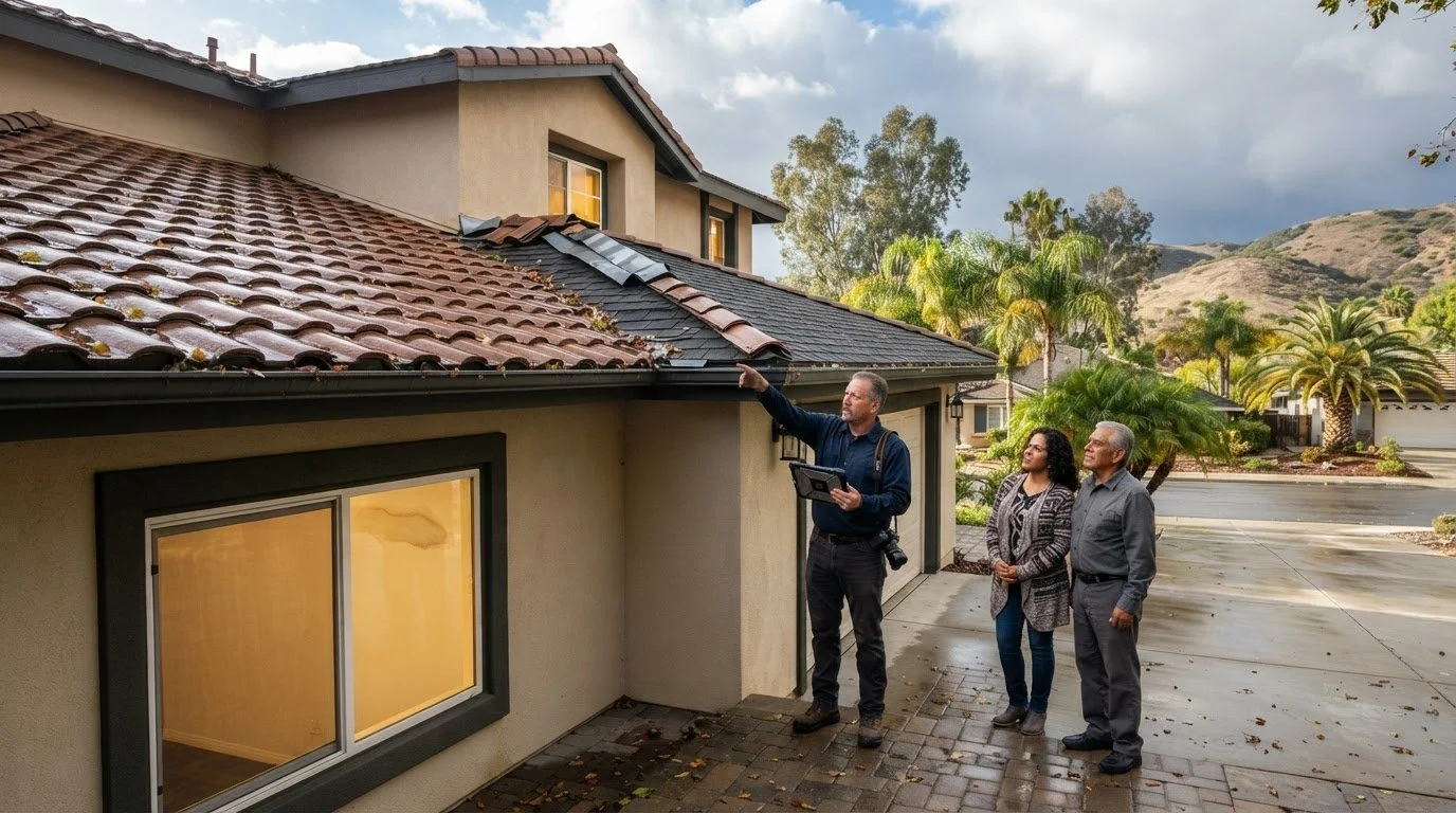 Post-Storm Roof Damage Assessment in San Diego: A Homeowner Checklist