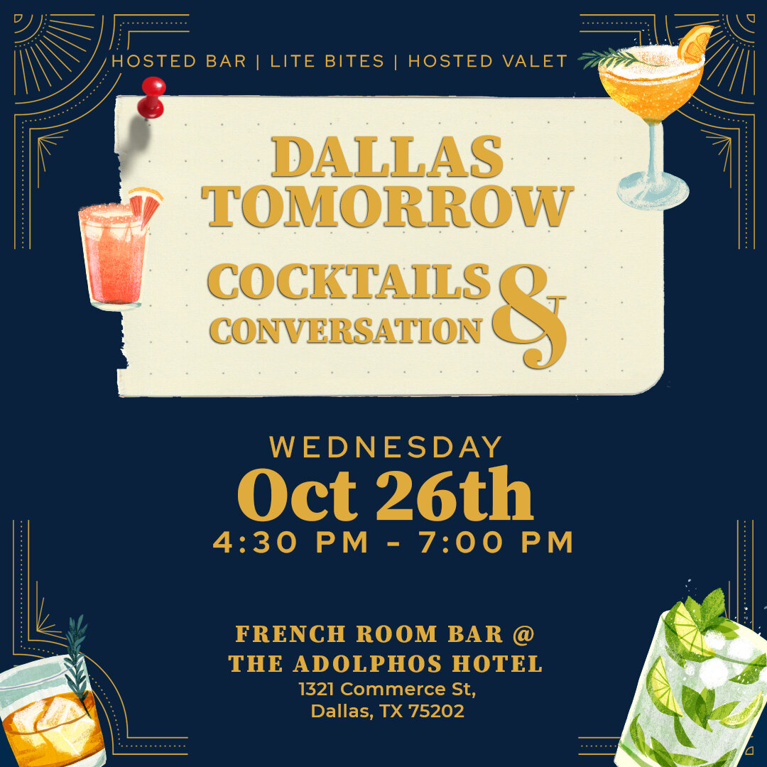 Attention, Dallas! See you tomorrow, 4:30 pm at FRENCH ROOM BAR @ THE ADOLPHOS HOTEL. If you missed our email invite and would like to attend, please contact us at marketing@axisconsults.com