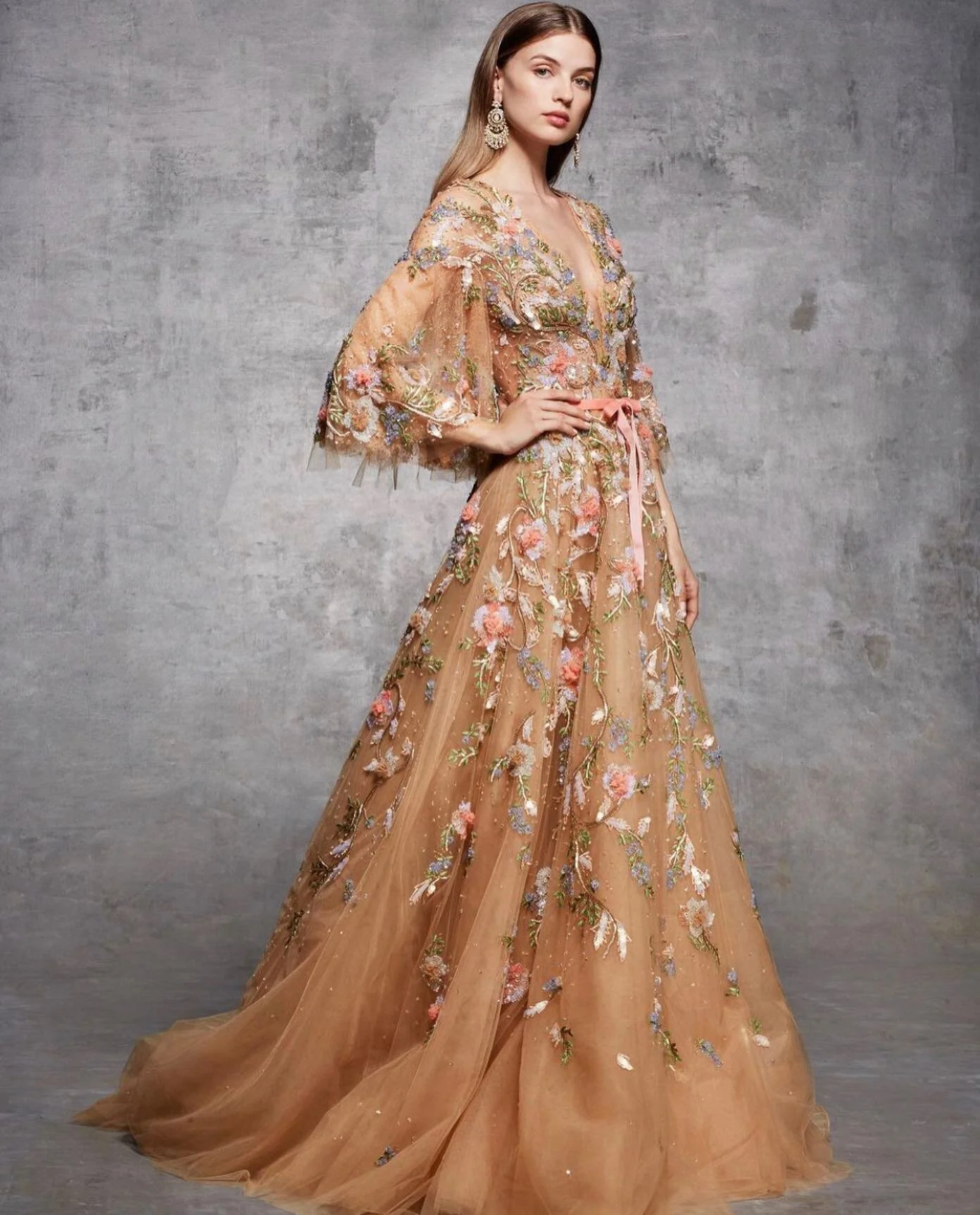 Gown x @marchesafashion
