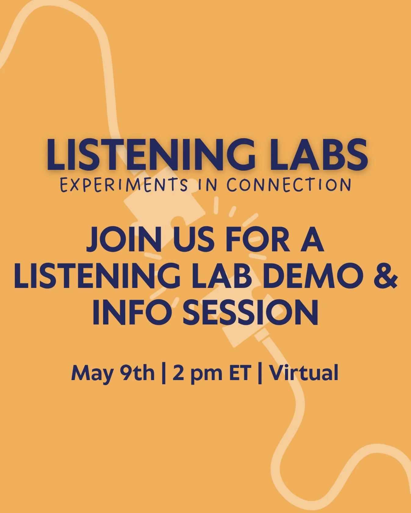 If you&rsquo;re curious what our Listening Lab Method Facilitator Training is all about, join us for a FREE info session and demo! 

📆 May 9th, 2025, 
⏰ 2 PM EST
📍 Virtual

👆🏼Sign up at the link in our bio!

#listeninglabs #listening #connection 