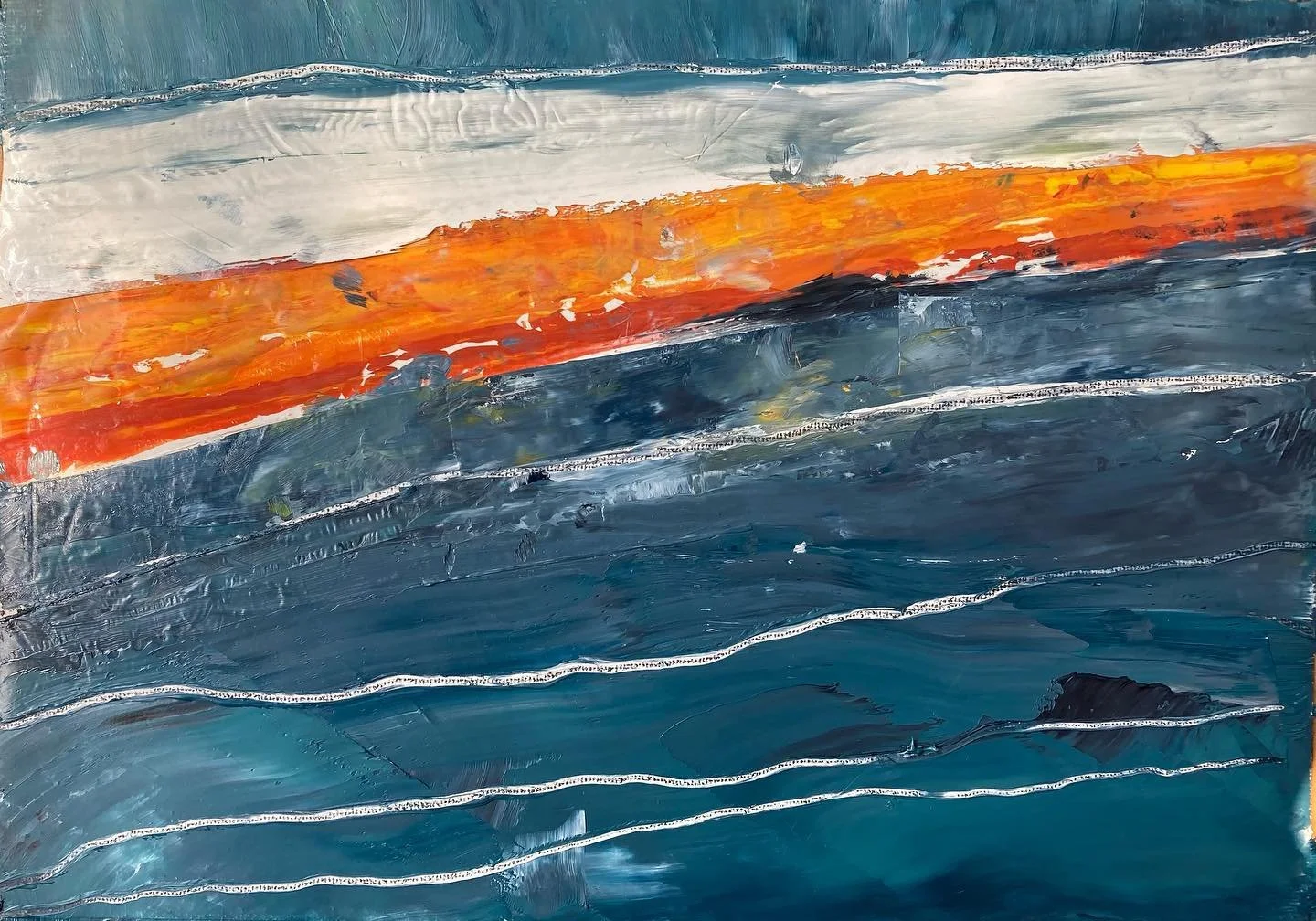 Playtime 
Paper Journal sketches, 
Oil on paper A4 
#abstarctlandscapes #buildinghorizons #oilpainting #oilonpaper #abstractvibes #abstractart #abstractpainting #contemporaryart #suffolkartist #workinprogress #artjourney #art #artistsoninstagram #sus