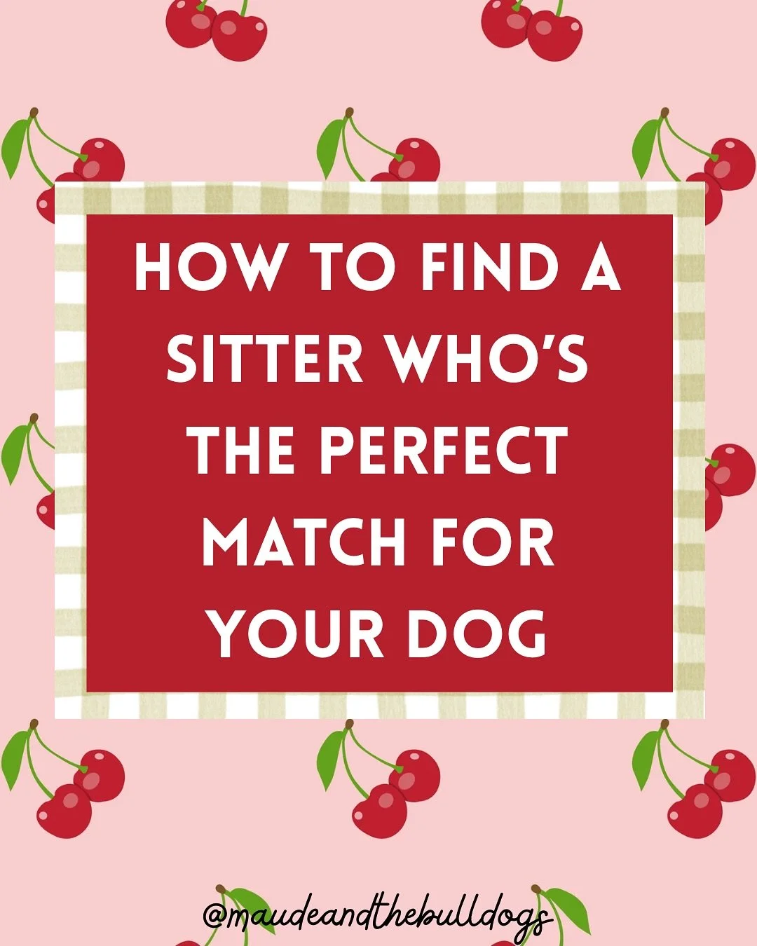 Not all sitters are created equal&hellip; and our dogs deserve more than &ldquo;eh, they like dogs.&rdquo; 🐾

Here&rsquo;s what I always tell people to ask:
✔️ Meet + greet first.
✔️ Real contracts + insurance (yep, the boring stuff matters).
✔️ A t