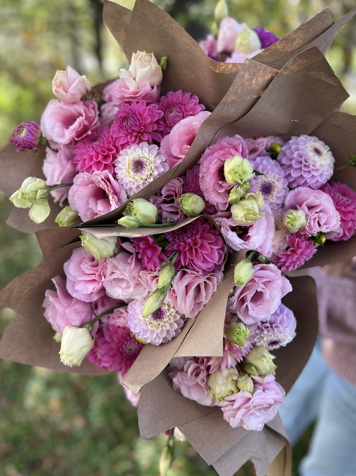 Farm-fresh flowers grown at Brook and Blossom farm.