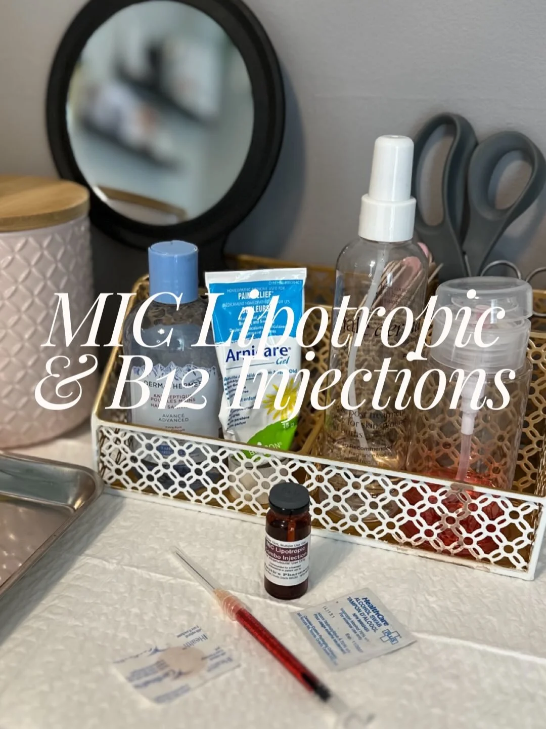 ✨Refine your wellness routine 💉

MIC Lipotropic + B12 injections are a targeted approach to support energy, metabolism, and overall vitality from within

A simple addition with powerful benefits 🙌🏻

MIC Lipotropic + B12 injections are one of my go