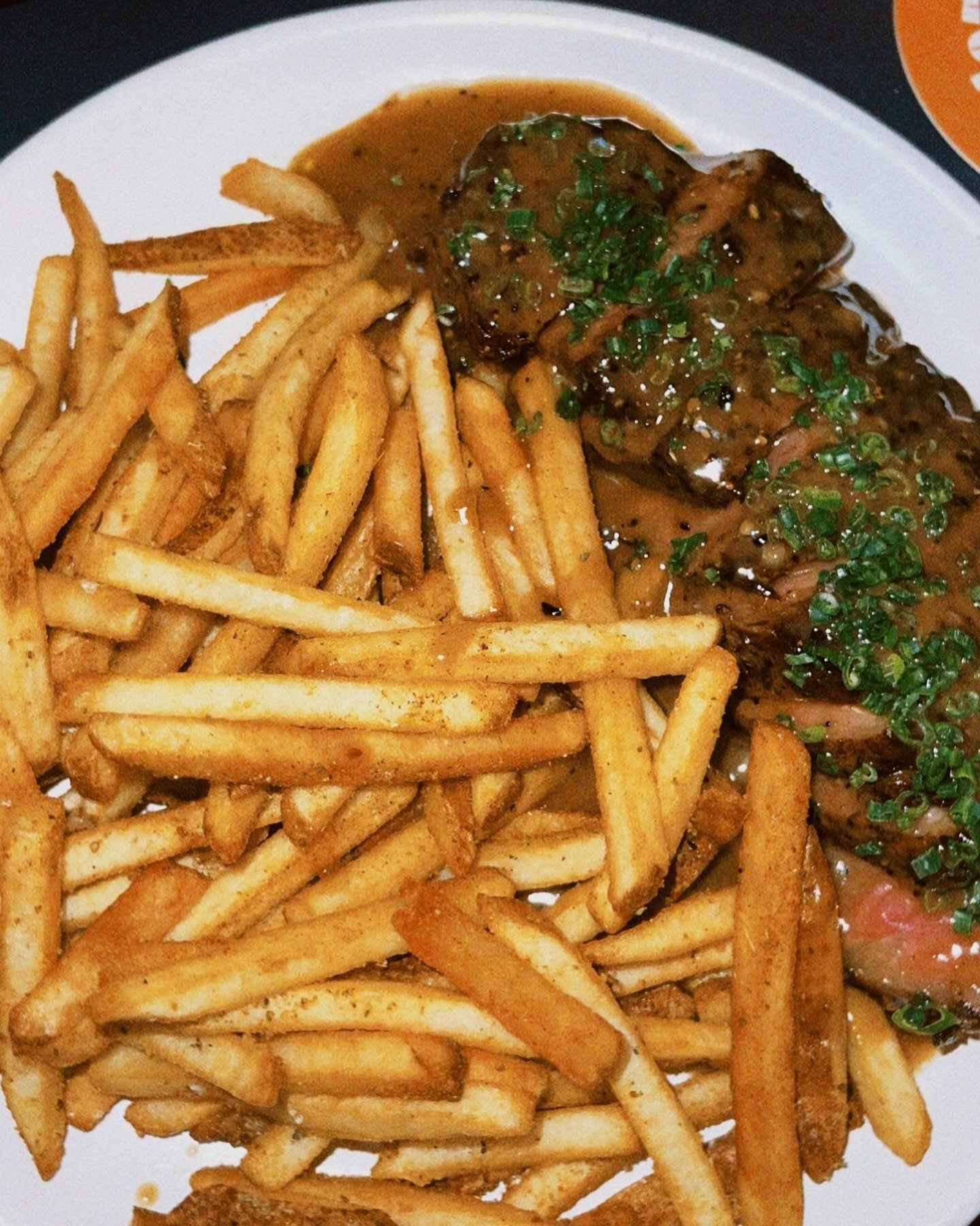 It&rsquo;s starting to feel like Steak Frites weather ⛈️ Available from 4pm when doors open 🍷