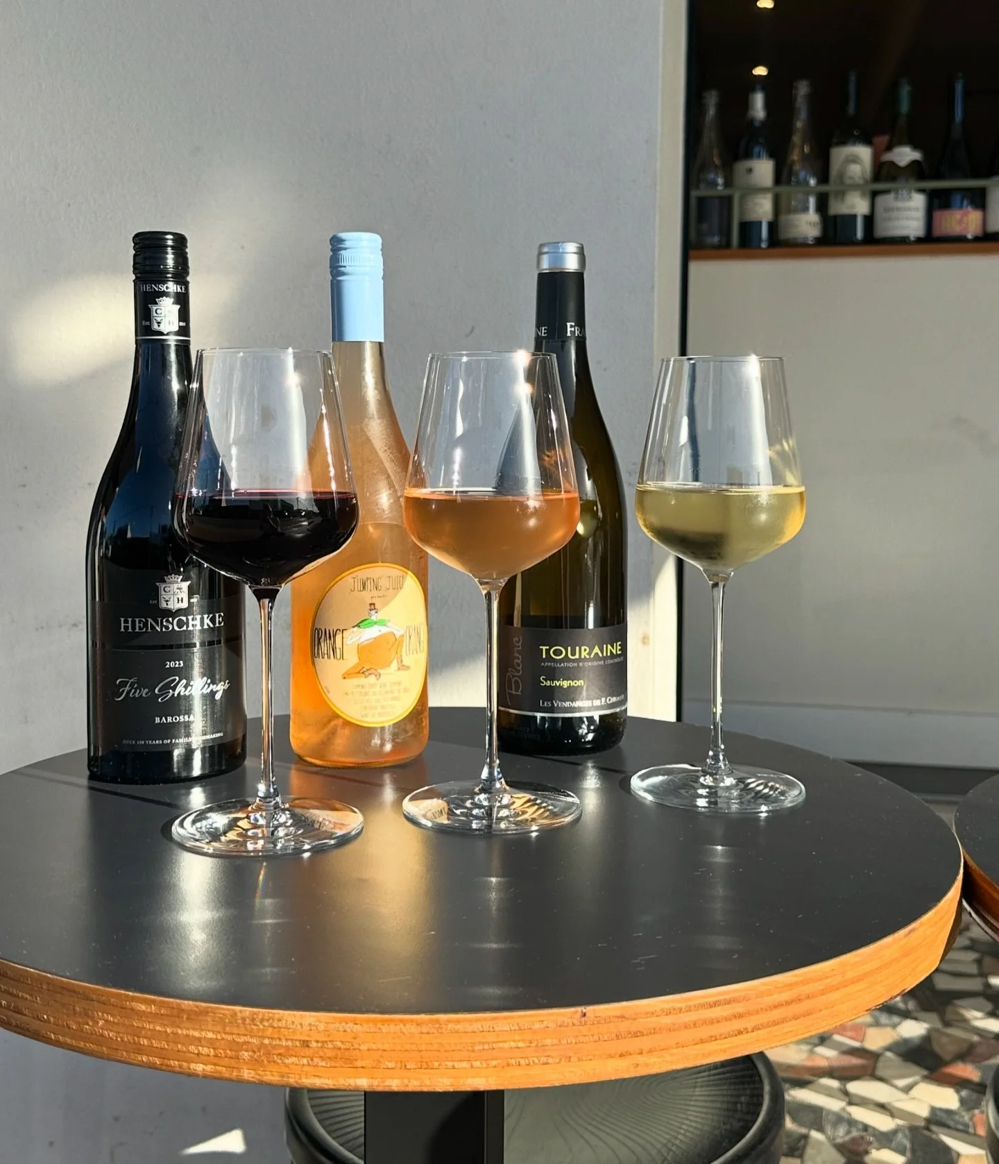 Join us for Sunset Drinks (aka Happy Hour) from 4-6pm every Thursday and Sunday. Enjoy a rotating selection of $10 wines by the glass and $12 Cocktails.