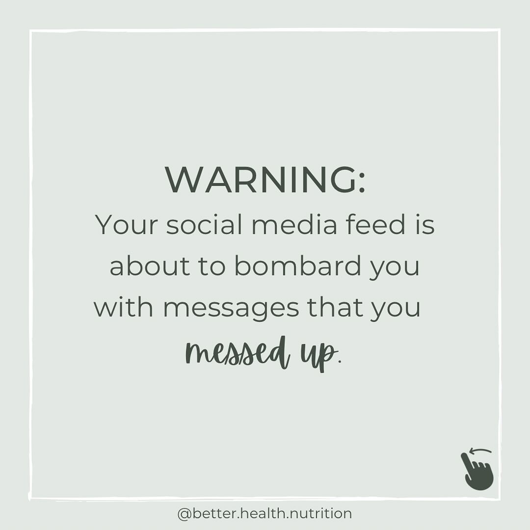 Save this post for the days you&rsquo;re feeling pressured to make a drastic change to your nutrition or exercise. 🙅&zwj;♀️

I think everyone knows this pattern all too well... We look so forward for the holidays to come around only to be told that 