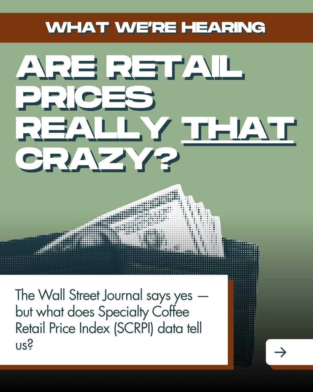 📈 The Wall Street Journal says ALL coffee prices are rising a lot, and that this is a new thing. 

🧐 Is this true? What does the data say? Read to find out more and let us know what you think in the comments below 👇