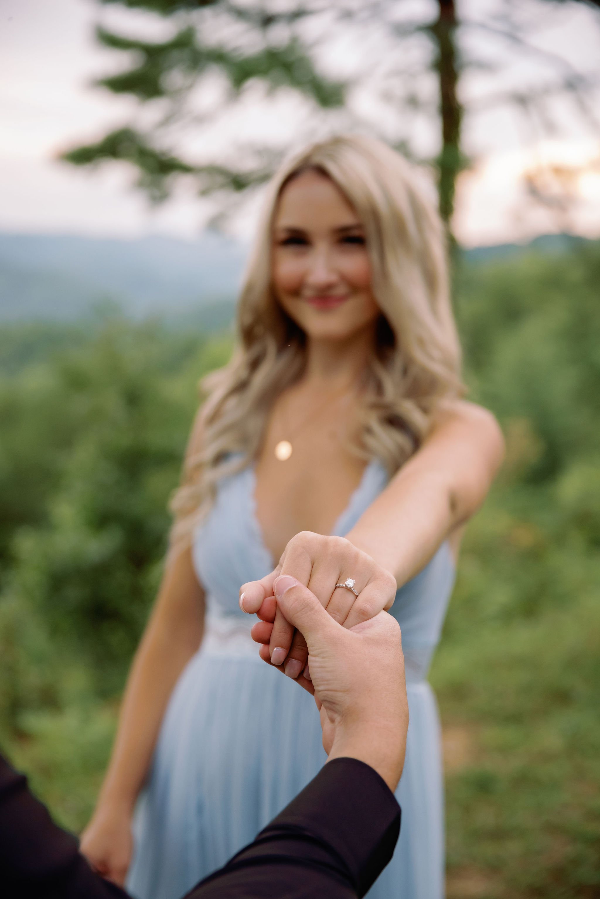 Engagement-Photo-Poses-With-Gatlinburg-Photographer-ring