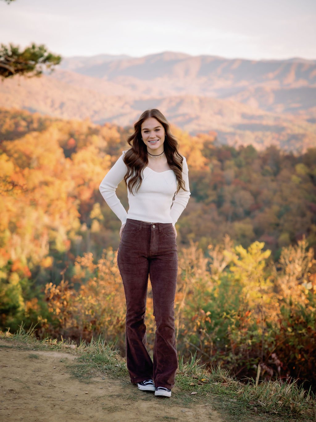 Fall-Senior-Pictures-In-the-Smokies