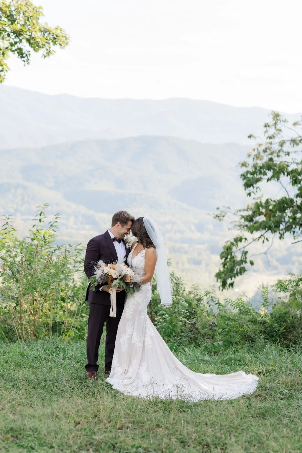 Cabin-Wedding-In-The-Smoky-Mountains-bridal