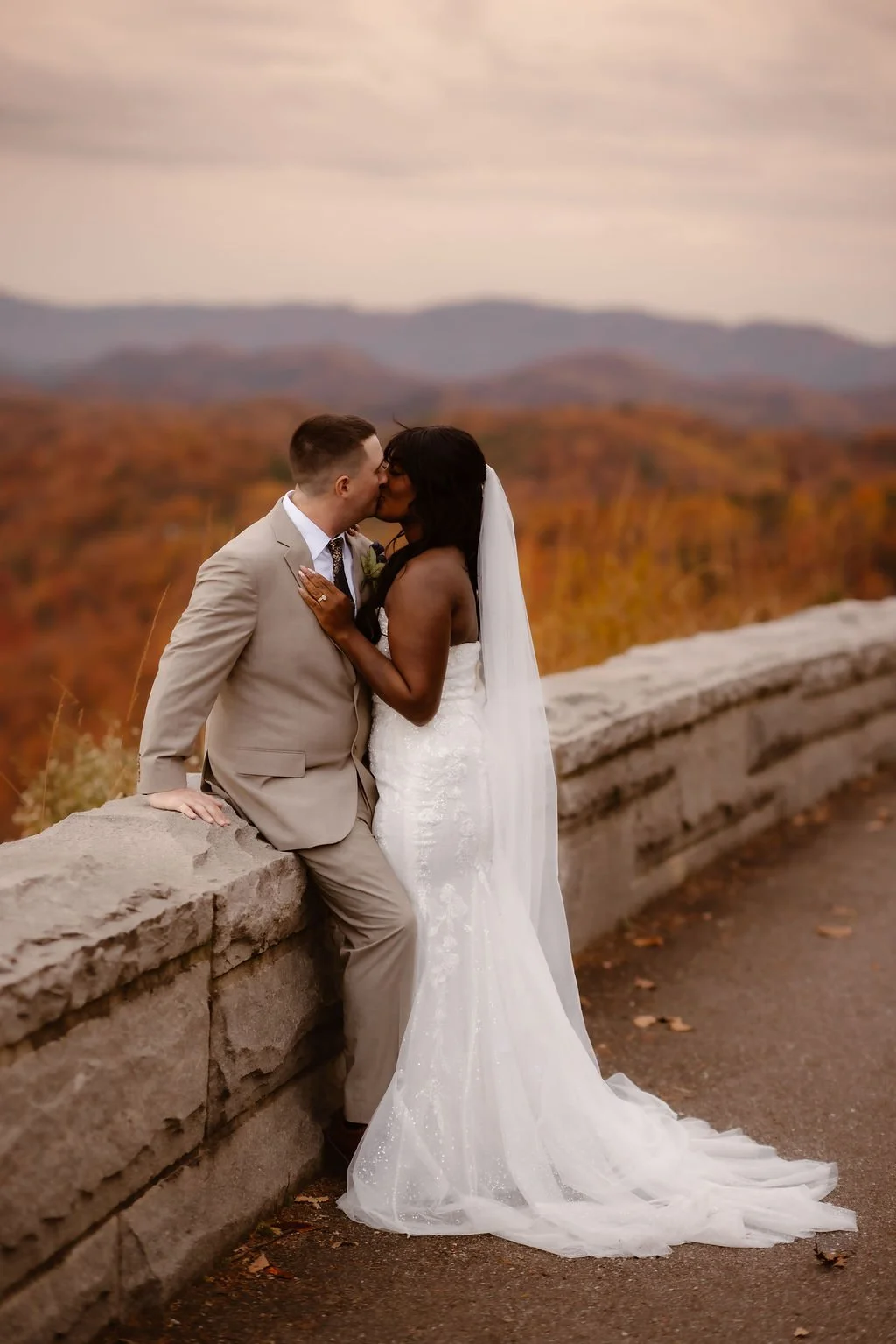 gatlinburg-photographer-foothills-parkway-elopement-photography-sunset