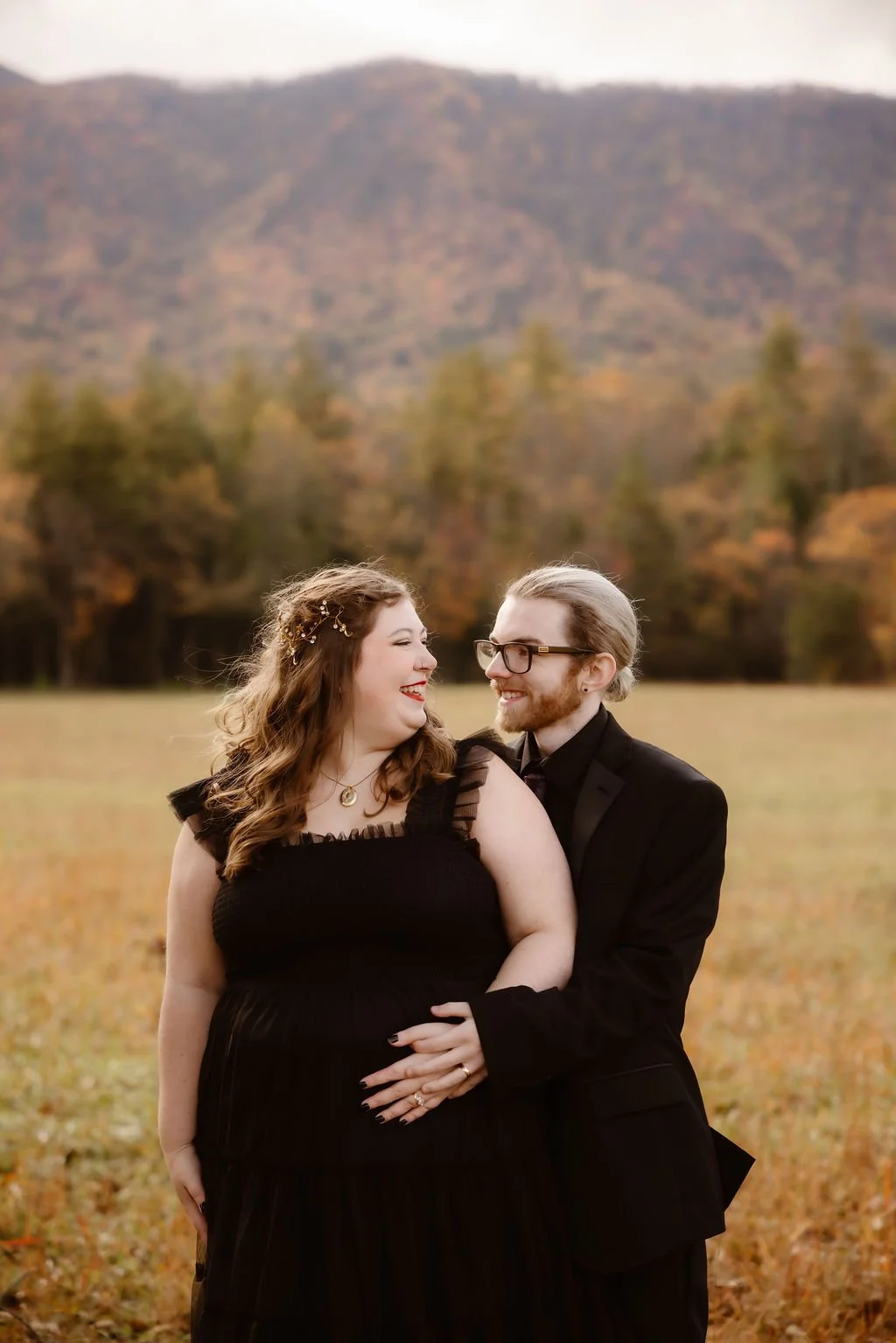 Halloween-Wedding-in-the-Smoky-Mountains-bridal