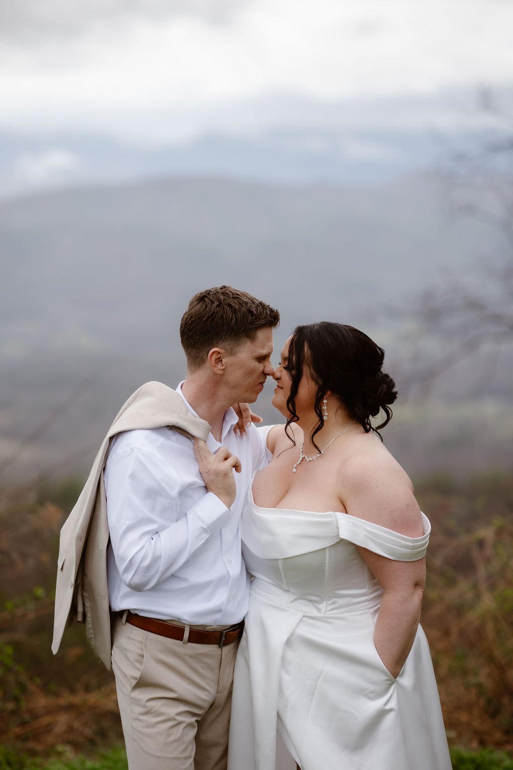 How-To-Pick-a-Wedding-Date-gatlinburg-elopement-bride-and-groom