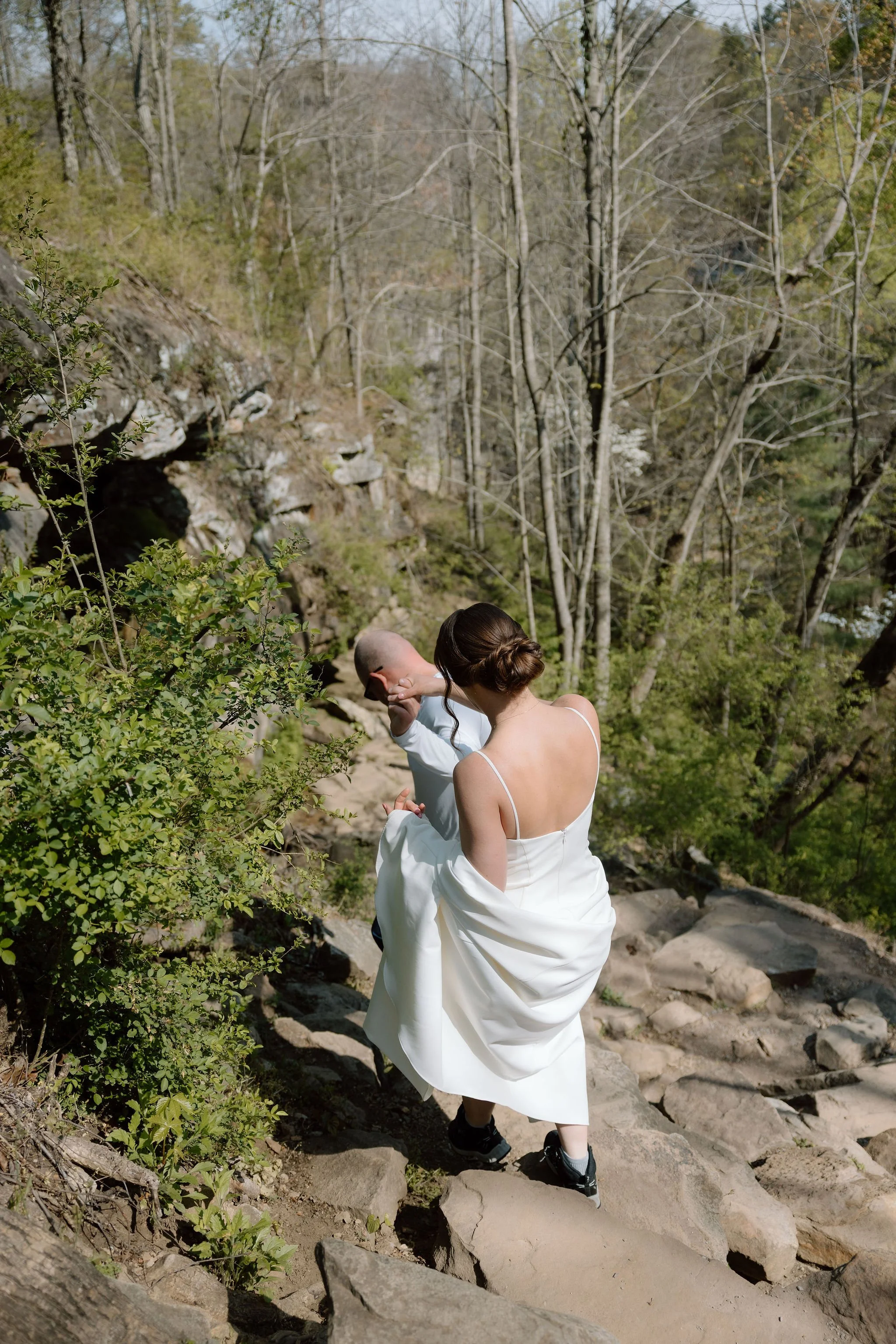 Waterfall-Elopement-in-the-Smoky-Mountains
