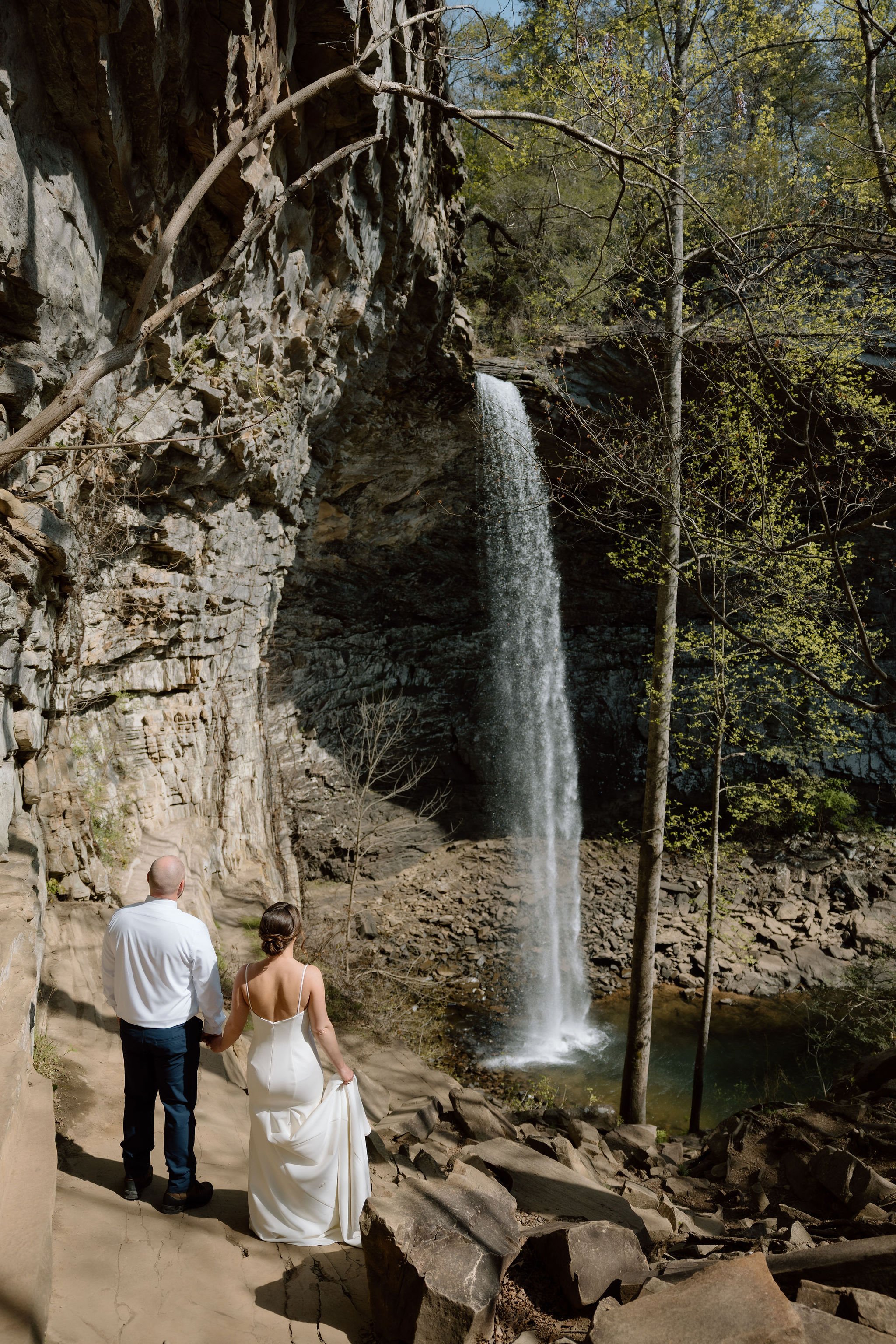 Waterfall-Elopement-in-the-Smoky-Mountains