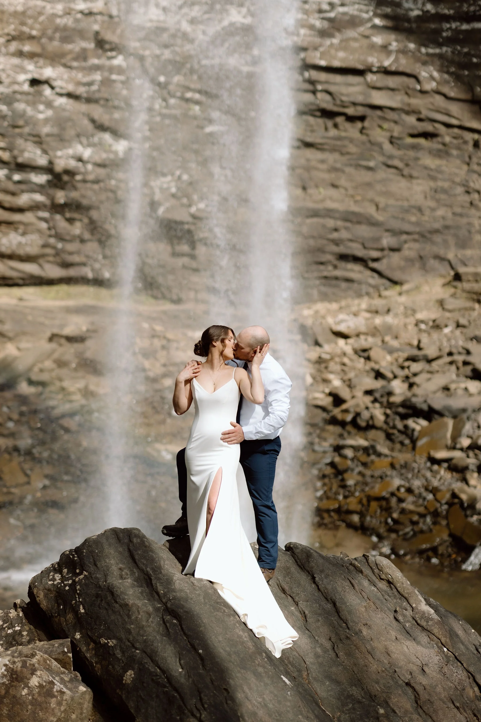 Waterfall-Elopement-in-the-Smoky-Mountains