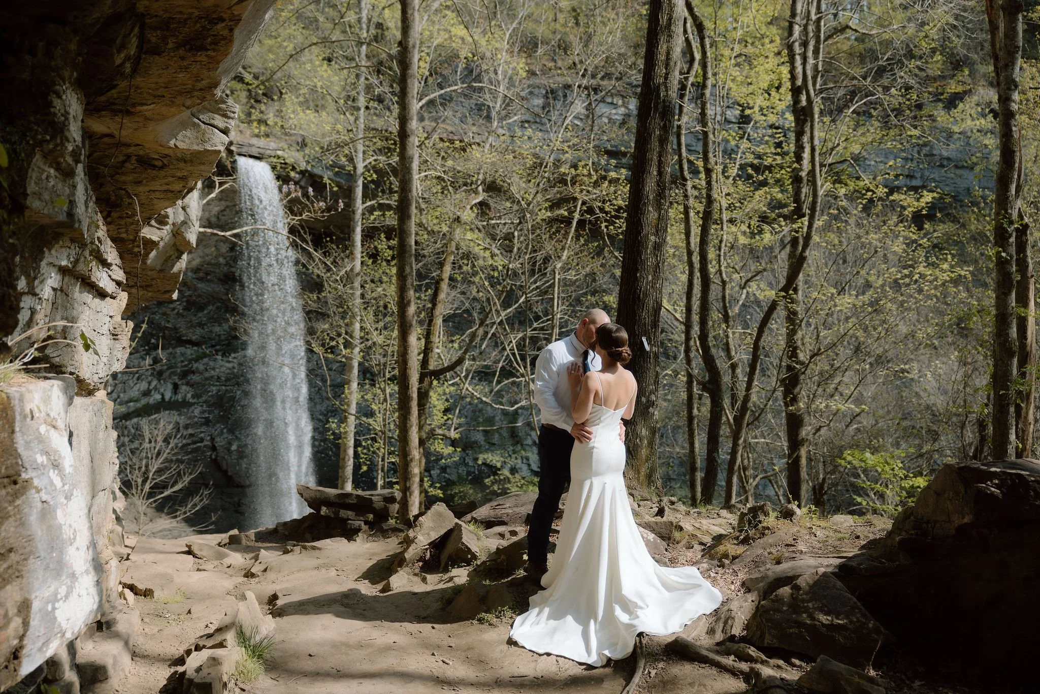 Waterfall Elopement in the Smoky Mountains | Adventurous Wedding Inspo