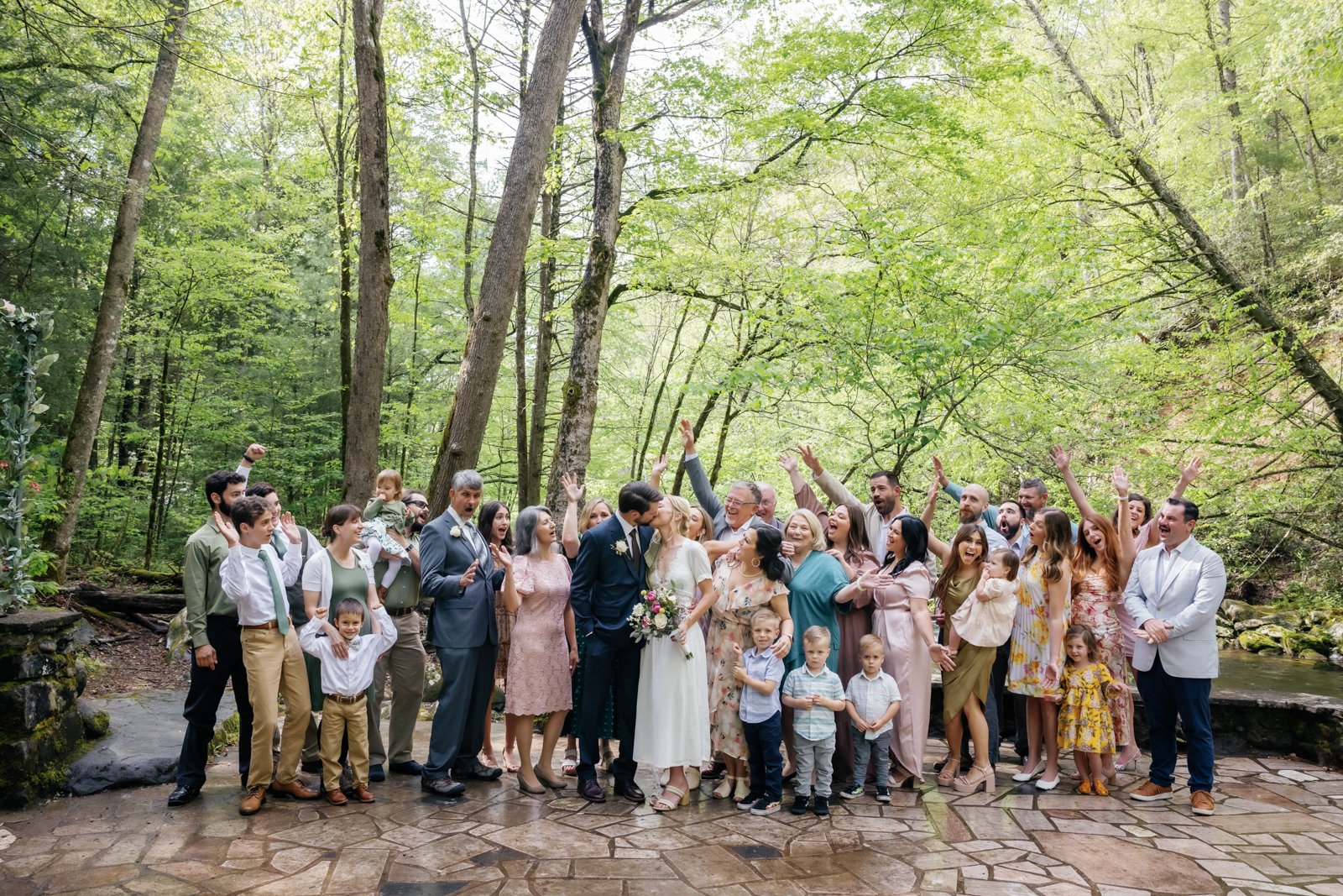 Gatlinburg-Elopement-Guest-List-woodland-wedding