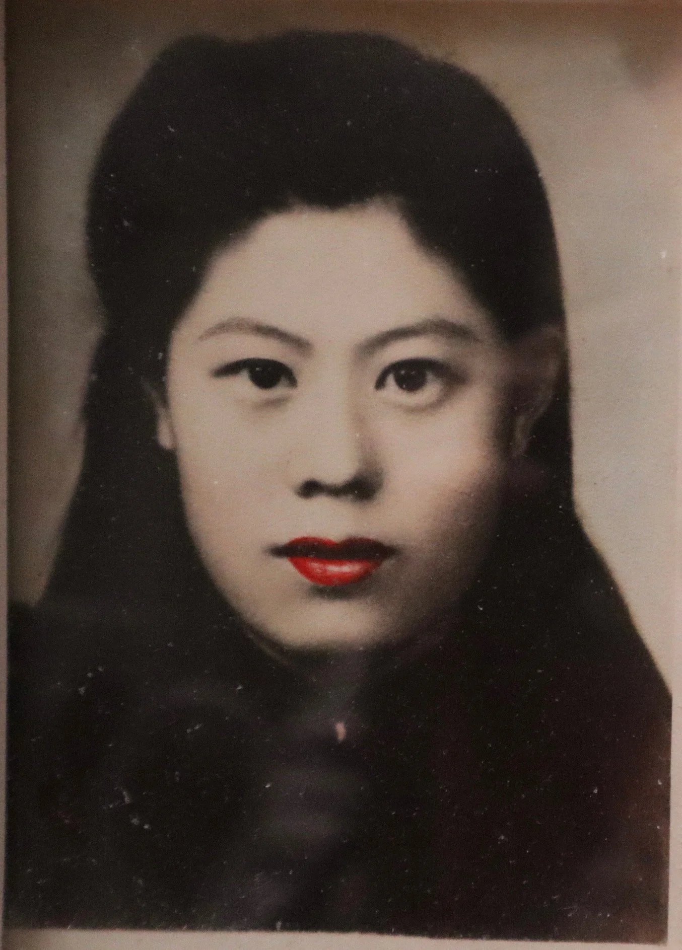Popo in her twenties.