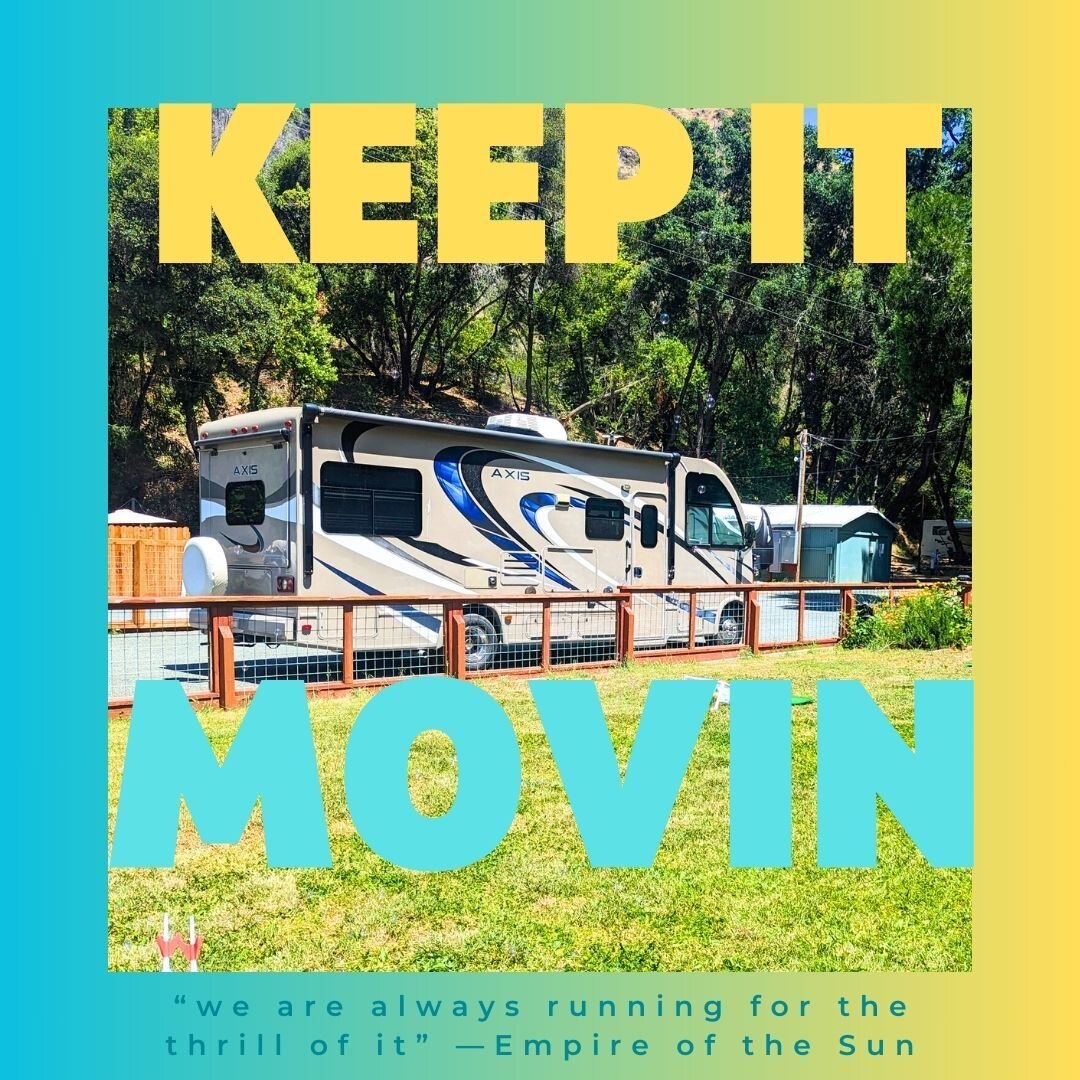 Rolling into new horizons, one mile at a time. 🎭🌠❣️ We understand the life of a Nomad can be tiring. Take a break from pulling that rig and relax at Blue Lakes Village.

#RVHome #NomadLiving #HomeOnWheels #VanLifeDreams #AdventurousLiving