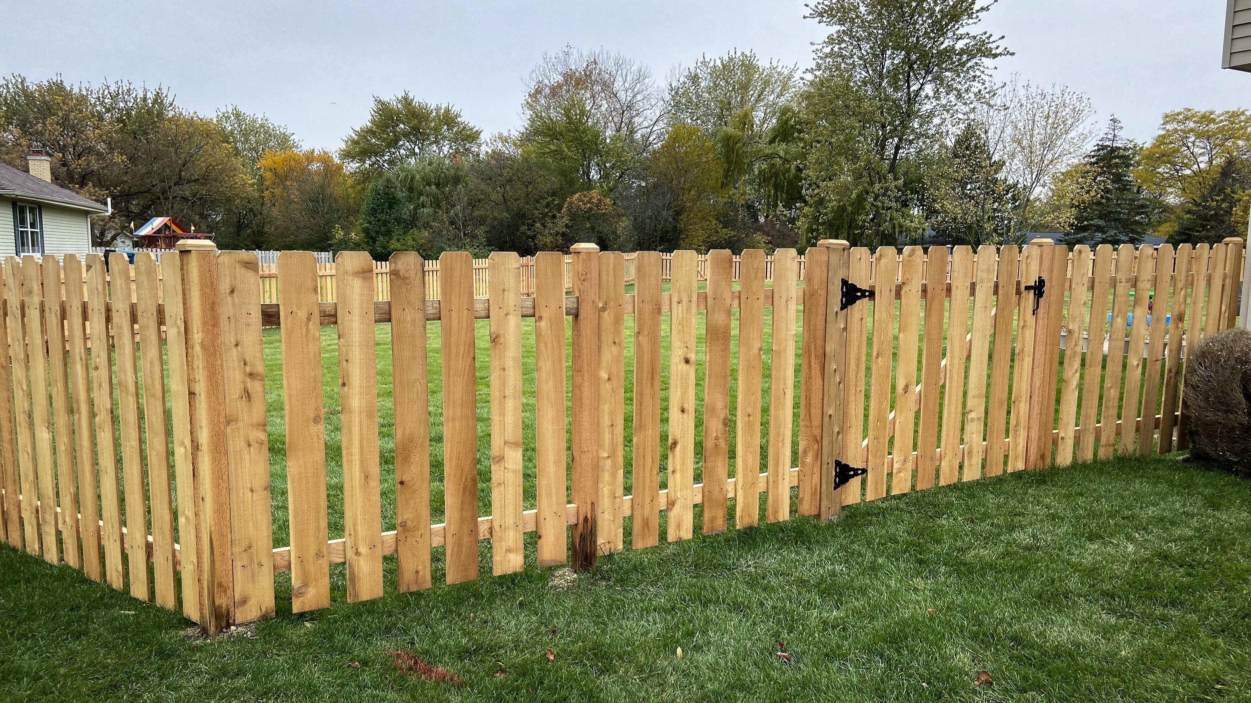 Spaced Picket Fence