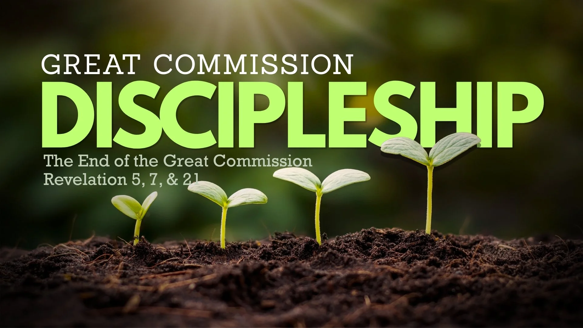 The End of the Great Commission