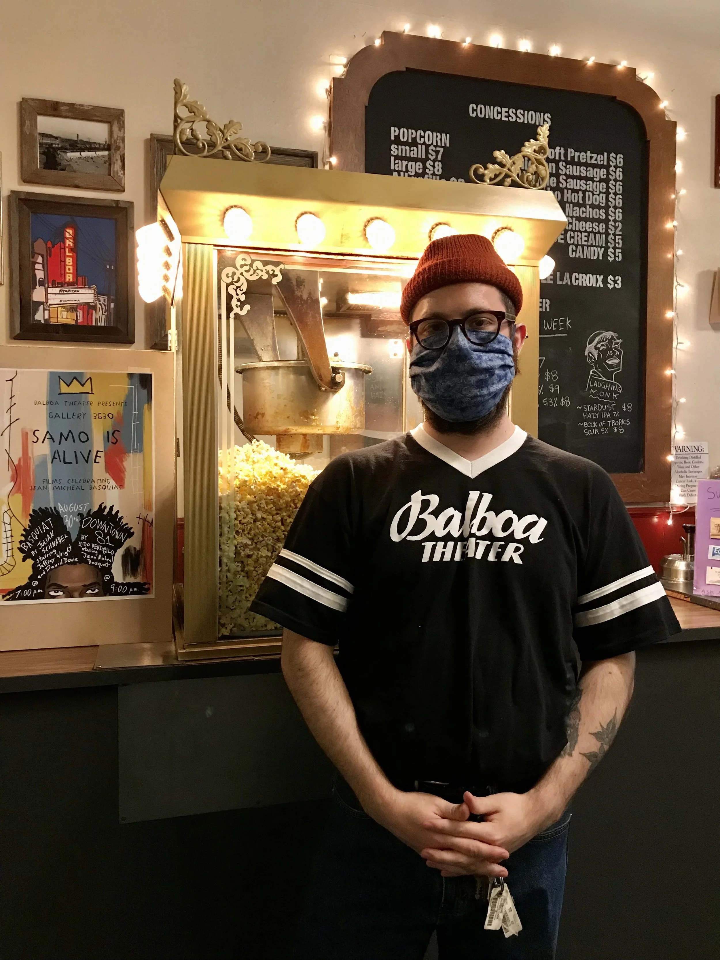 Balboa 40's Logo Baseball Ringer