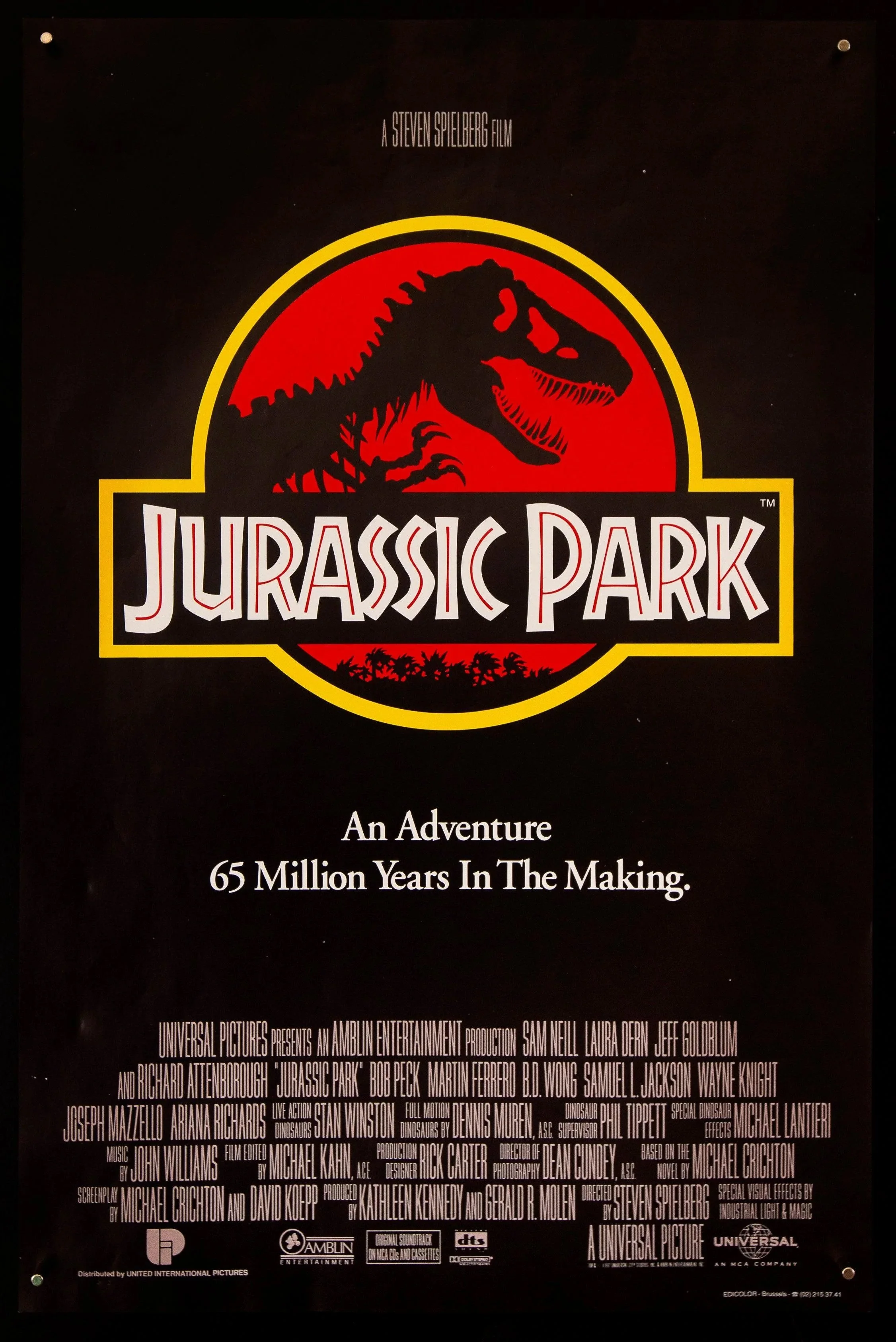 Jurassic Park ~ 7:30 PM (Presented on 35mm by Odyssey Film Institute)