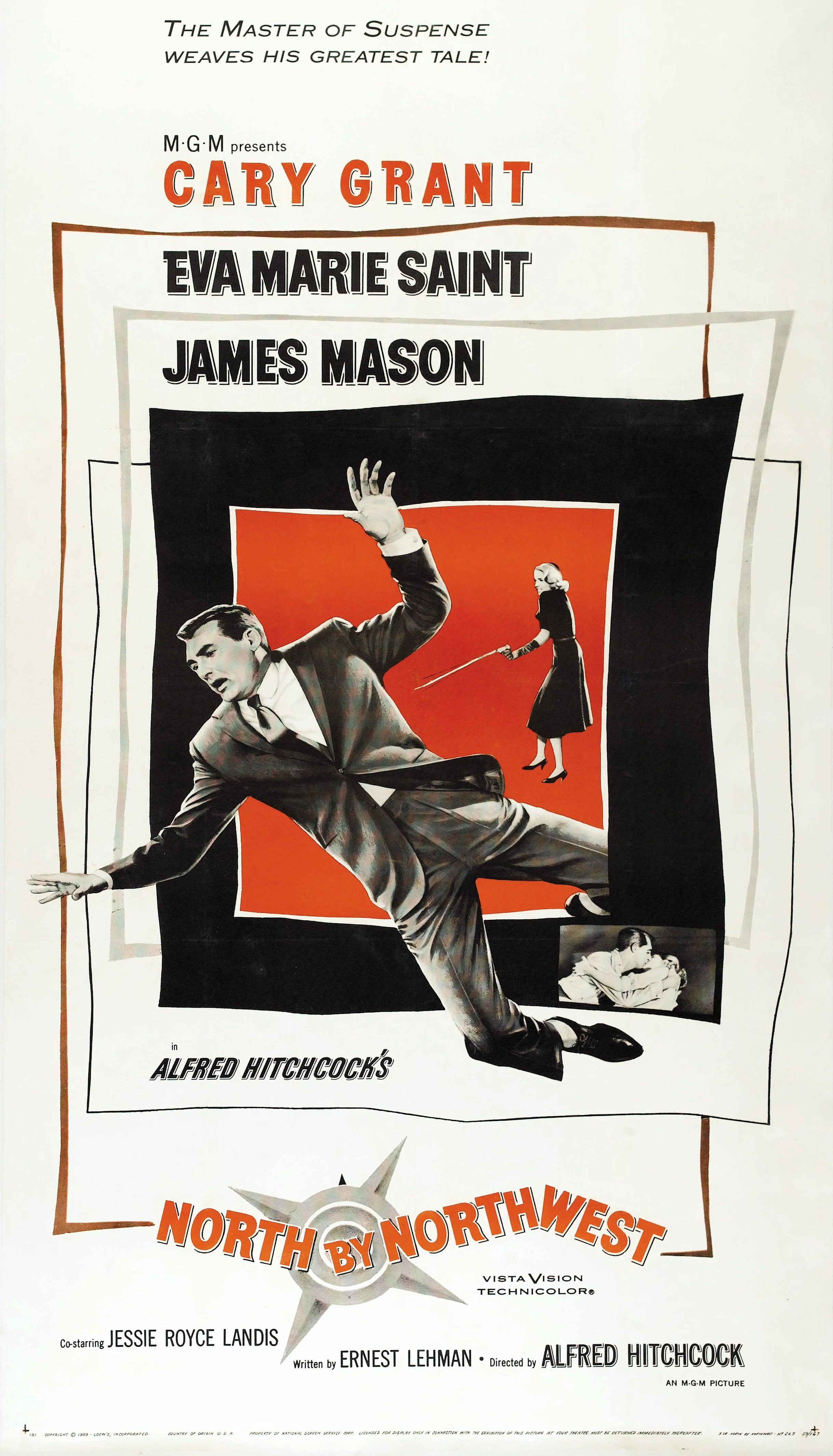 North by Northwest ~ 7:30 PM (As Part of Hitchcock Fest 2026)