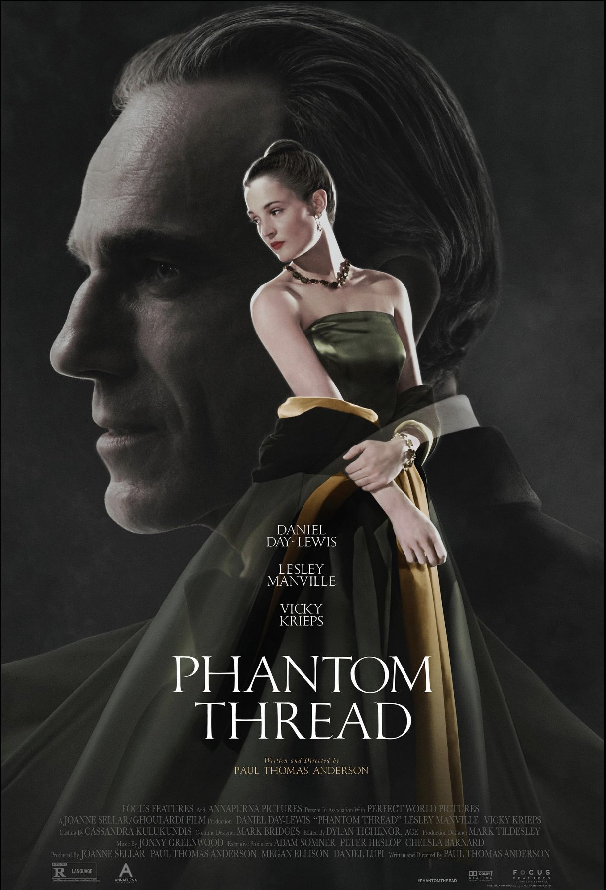 Phantom Thread @ 1 PM &amp; 7:30 PM