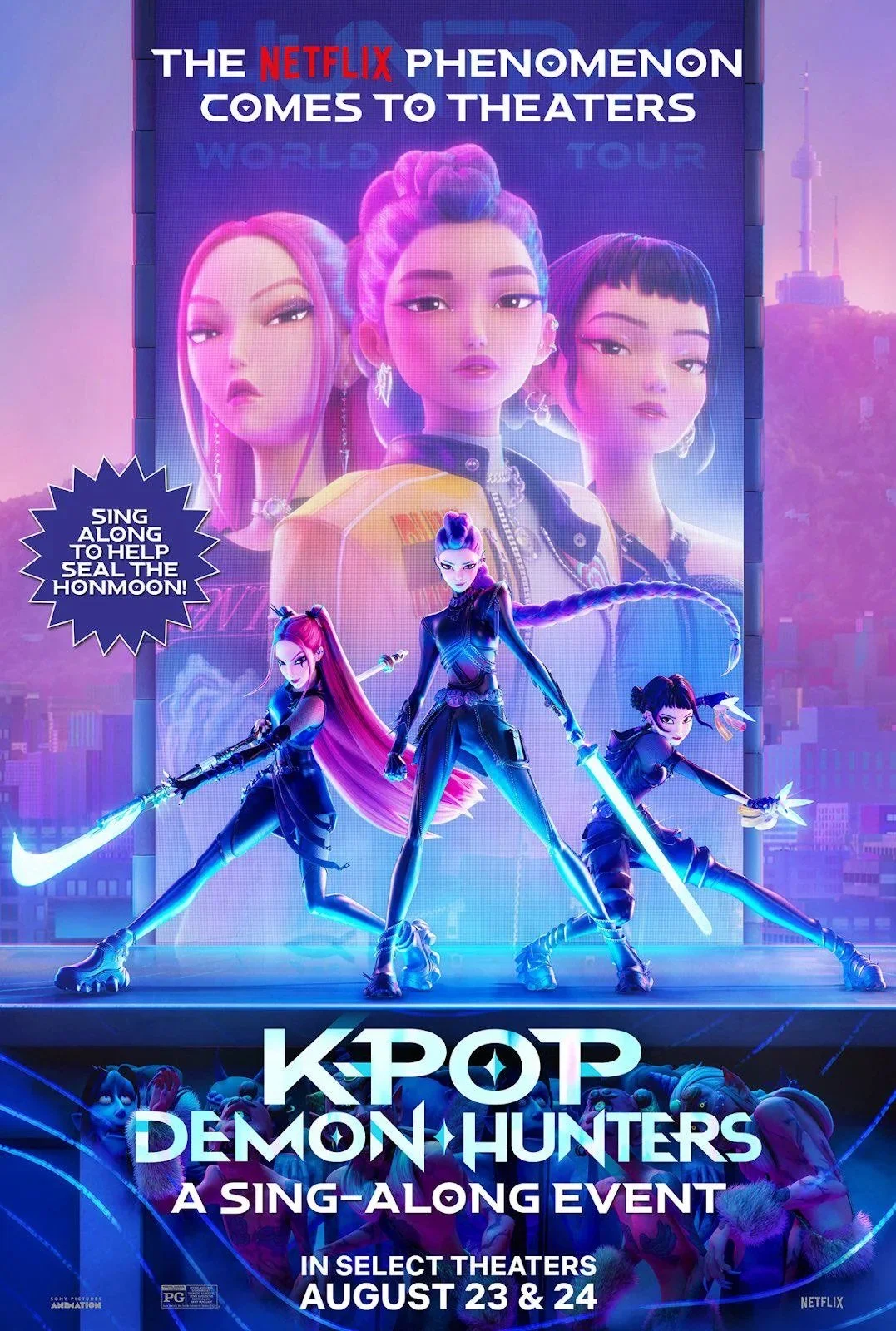 KPop Demon Hunters A Sing-Along Event @ 1:30 PM