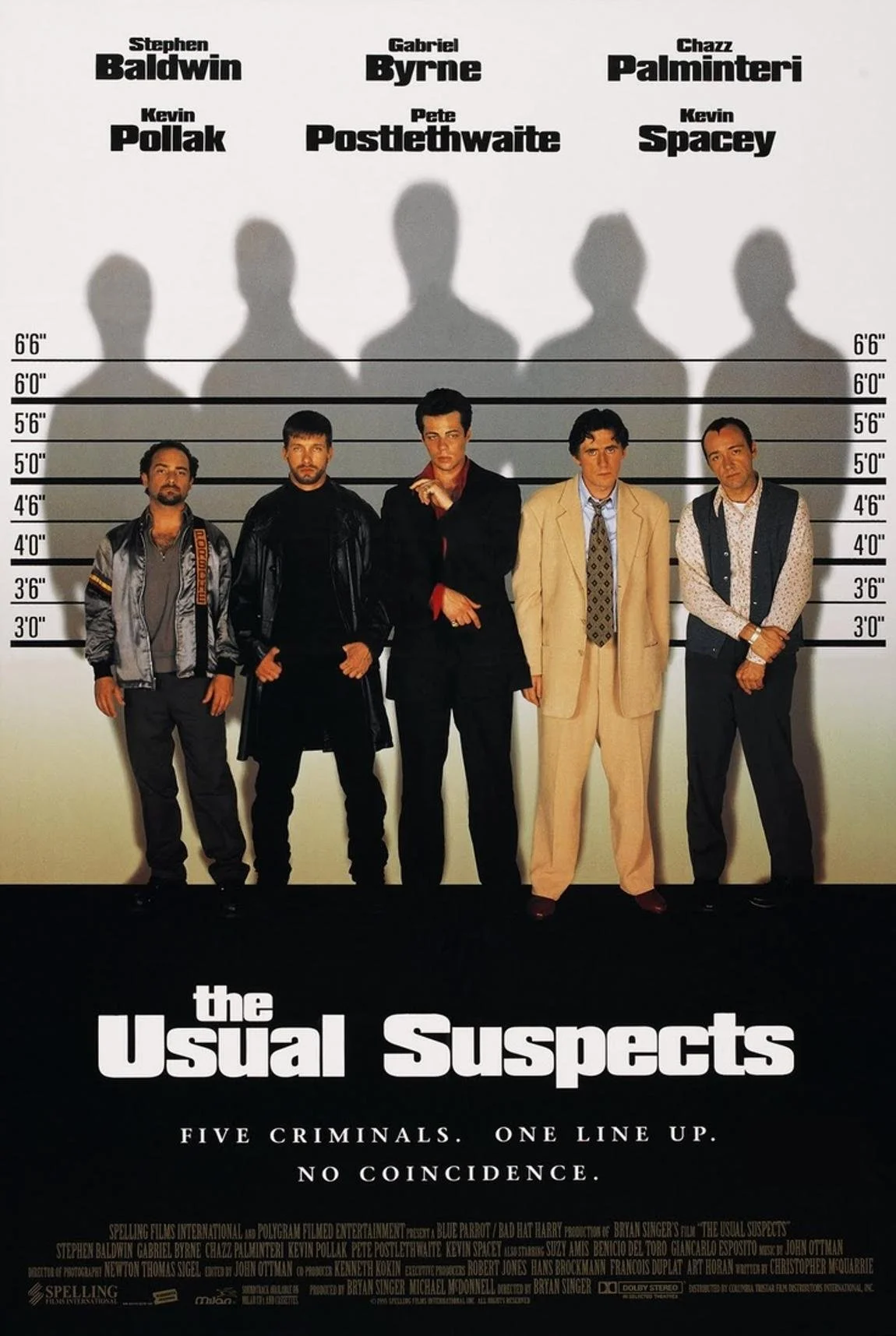The Usual Suspects (Presented on 35mm by Odyssey Film Institute) ~ 7:30 PM