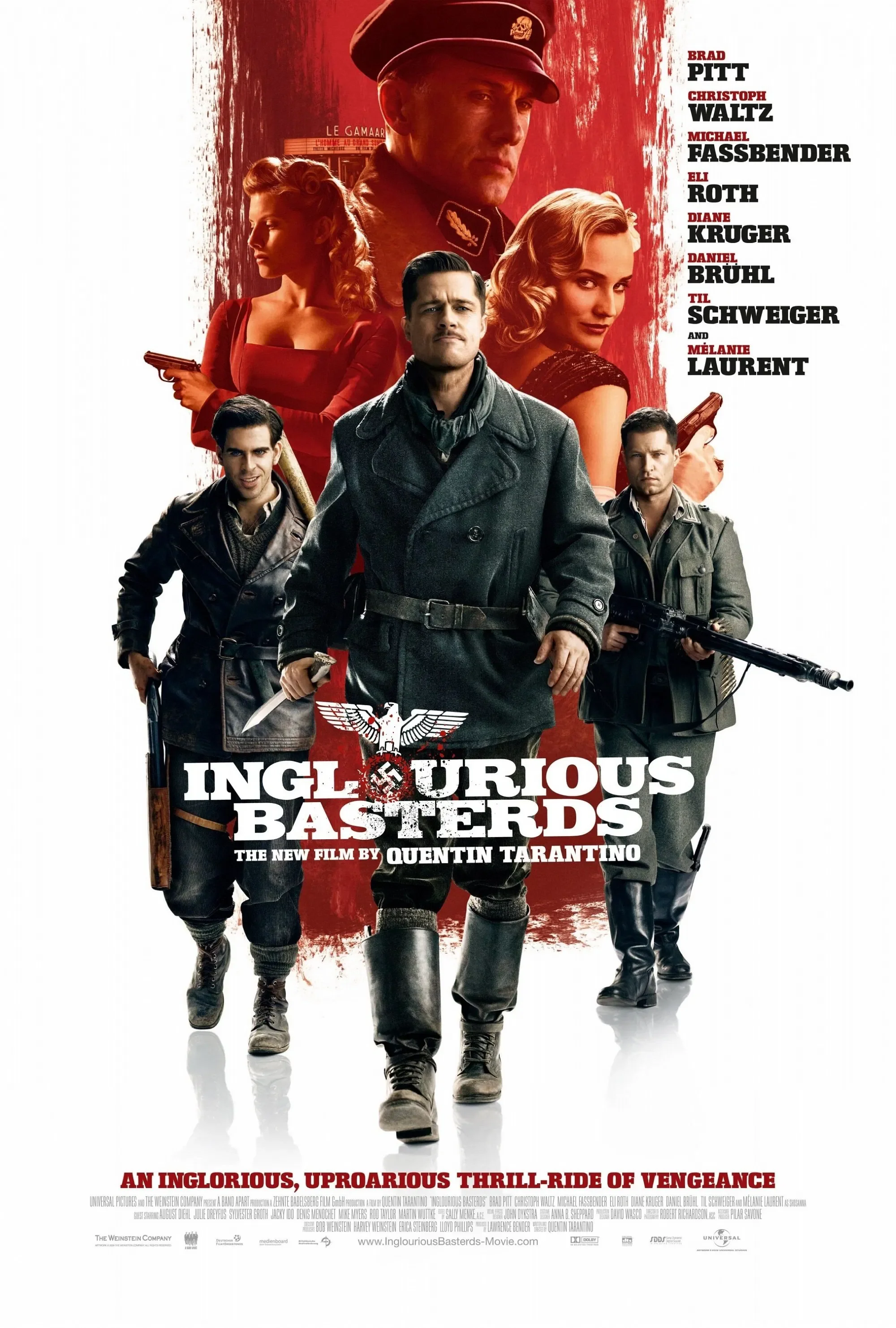 Inglorious Basterds ~ 3 PM &amp; 7:30 PM