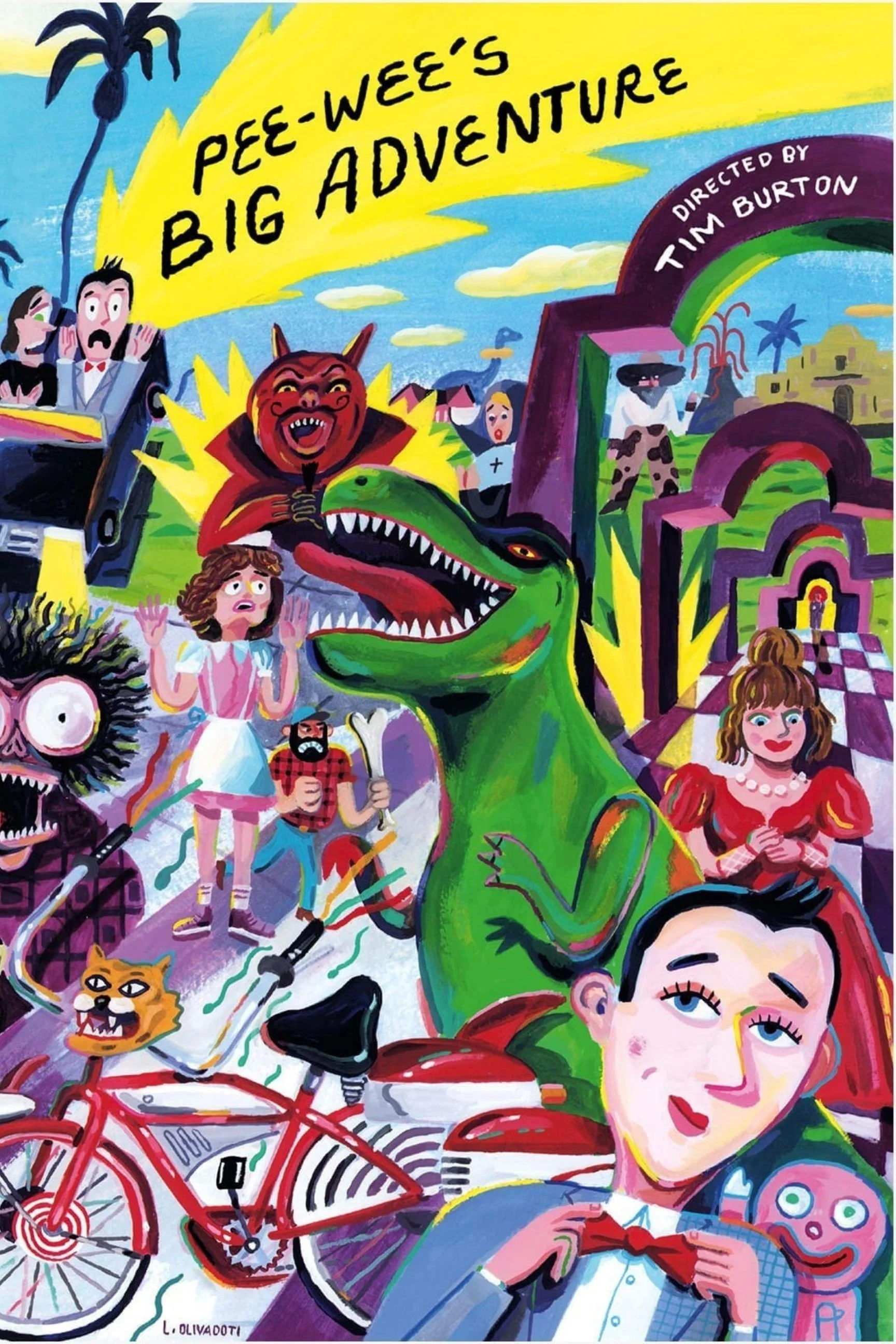 Pee-wee's Big Adventure ~ 7 PM (as part of BALBOA'S 100TH CELEBRATION!)