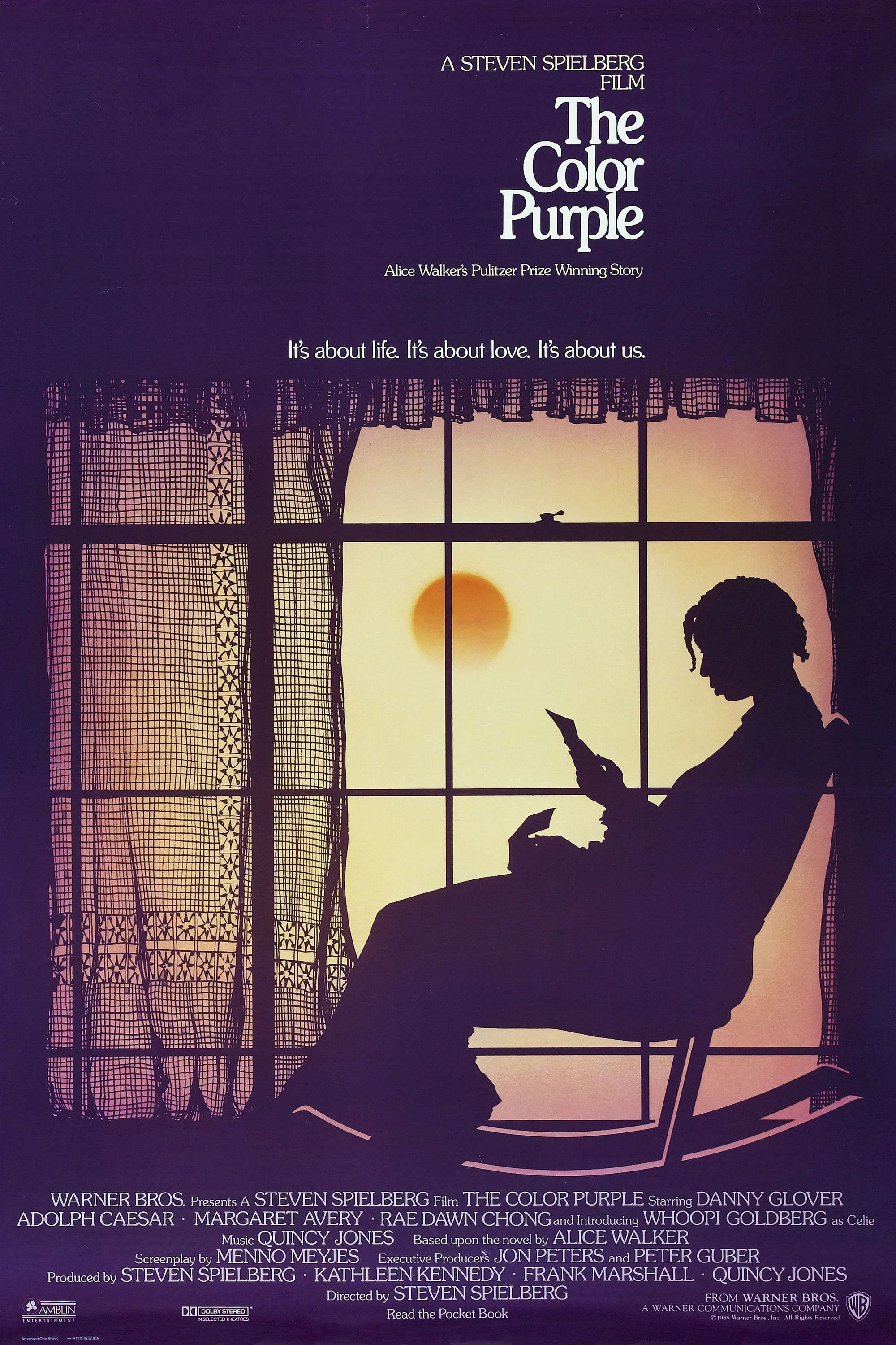 The Color Purple (1985) ~ 7 PM (as part of BALBOA'S 100TH CELEBRATION!) 