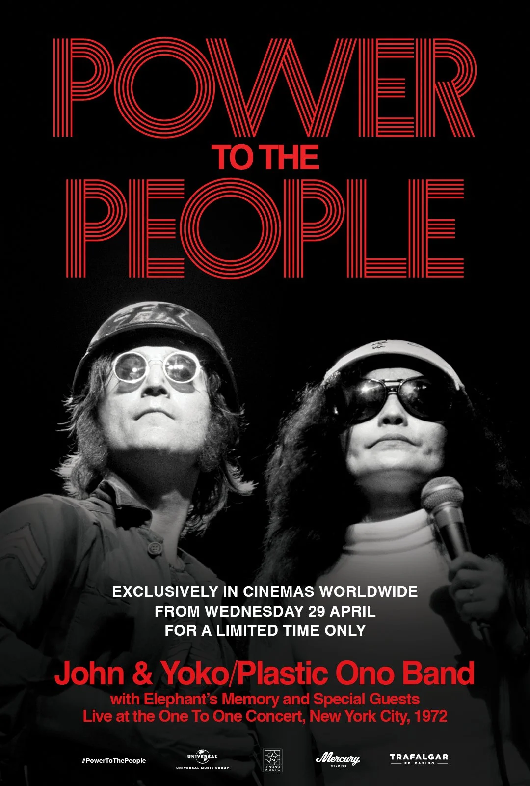 Power To The People: John &amp; Yoko Live in NYC ~ 7:30 PM
