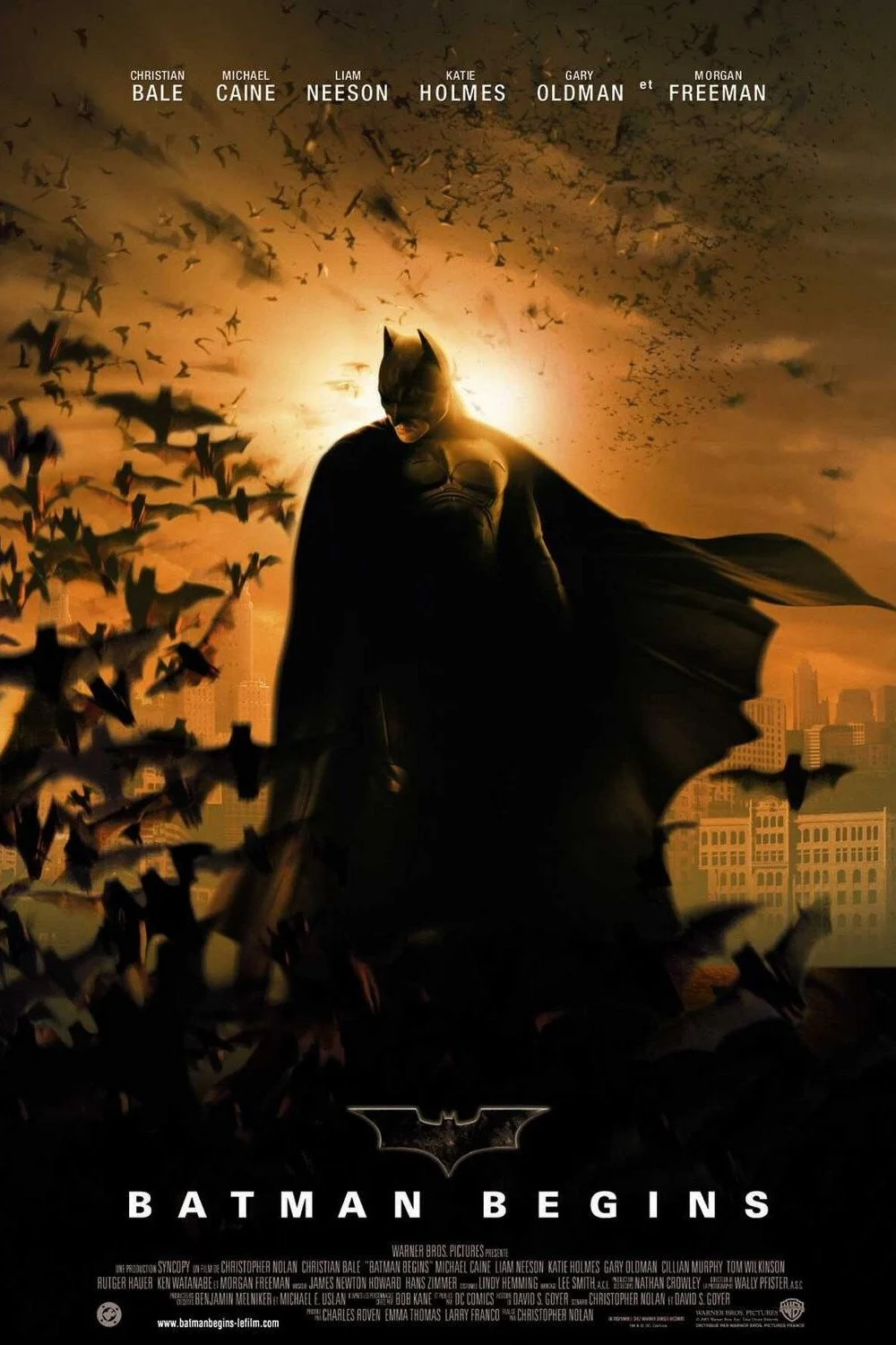 Batman Begins ~ 7 PM (Presented on 35mm by Odyssey Film Institute) 