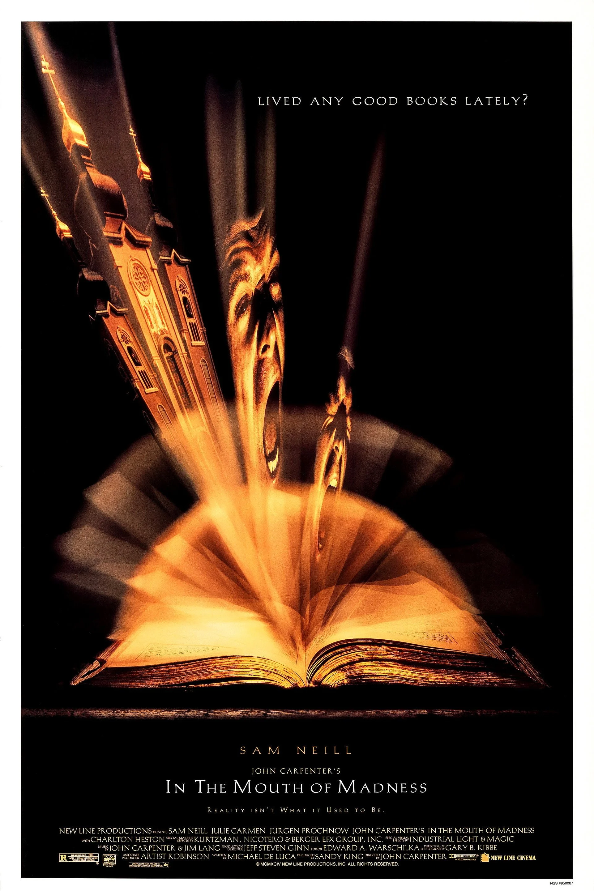 In the Mouth of Madness ~ 7 PM (W/ Julie Carmen in Person) 