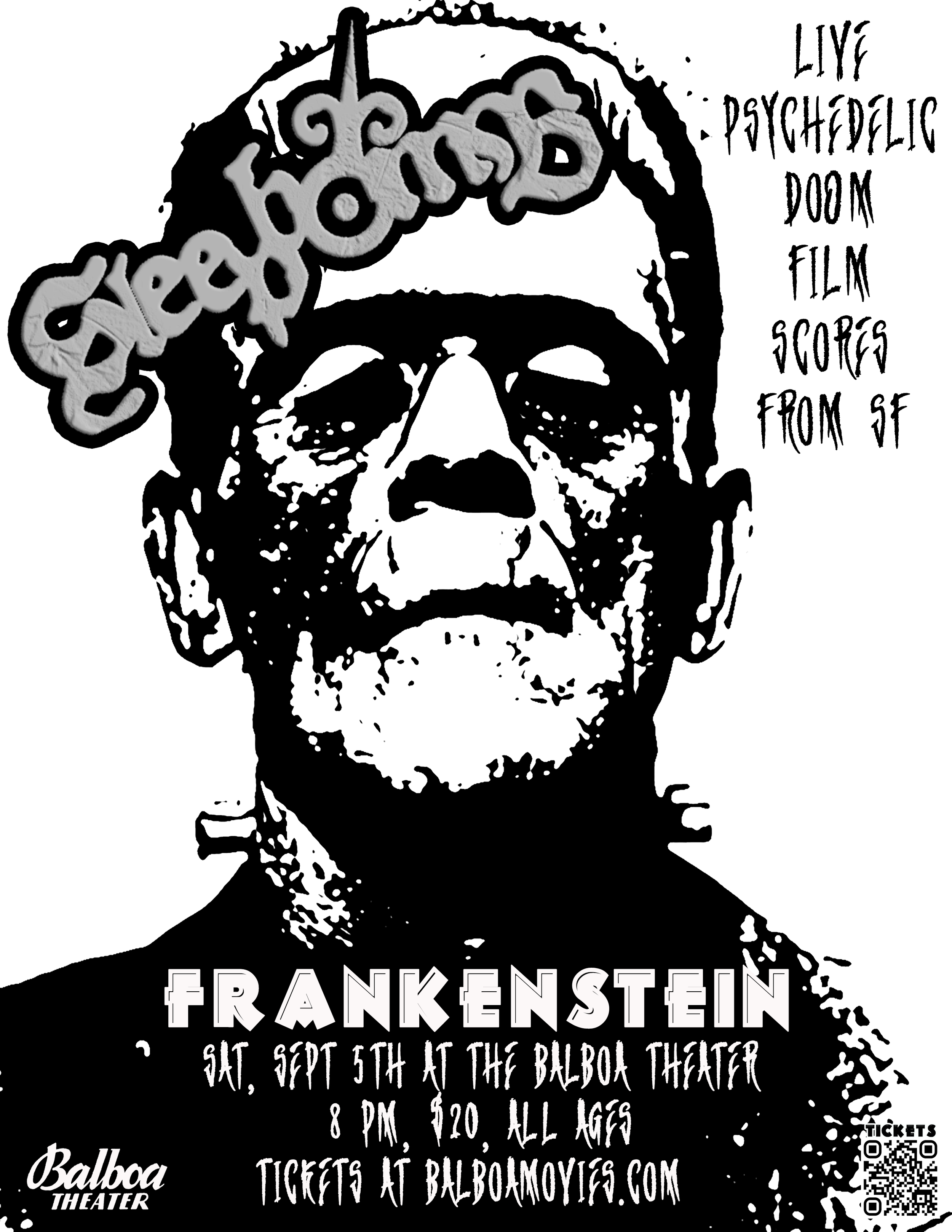 SLEEPBOMB PRESENTS: Frankenstein (W/ Live Score) ~ 8 PM