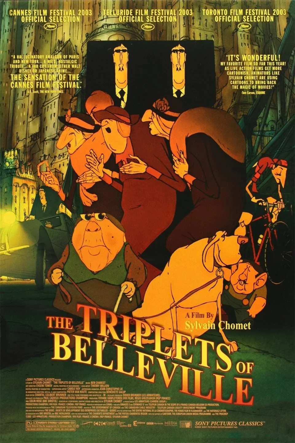  The Triplets of Belleville ~ 7:30 PM