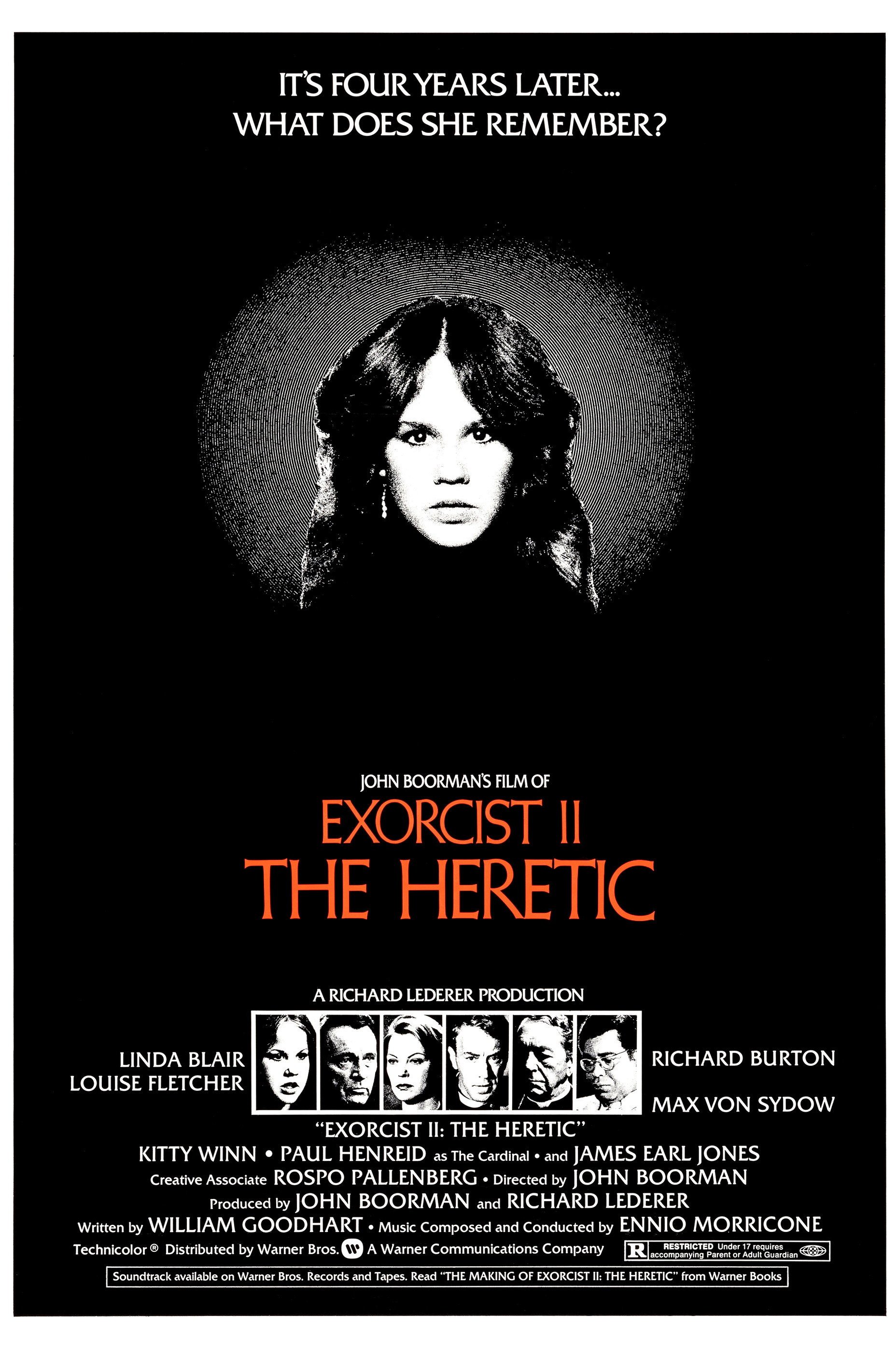 Exorcist II: The Heretic ~ 8 PM (Presented by Warped VHS) 